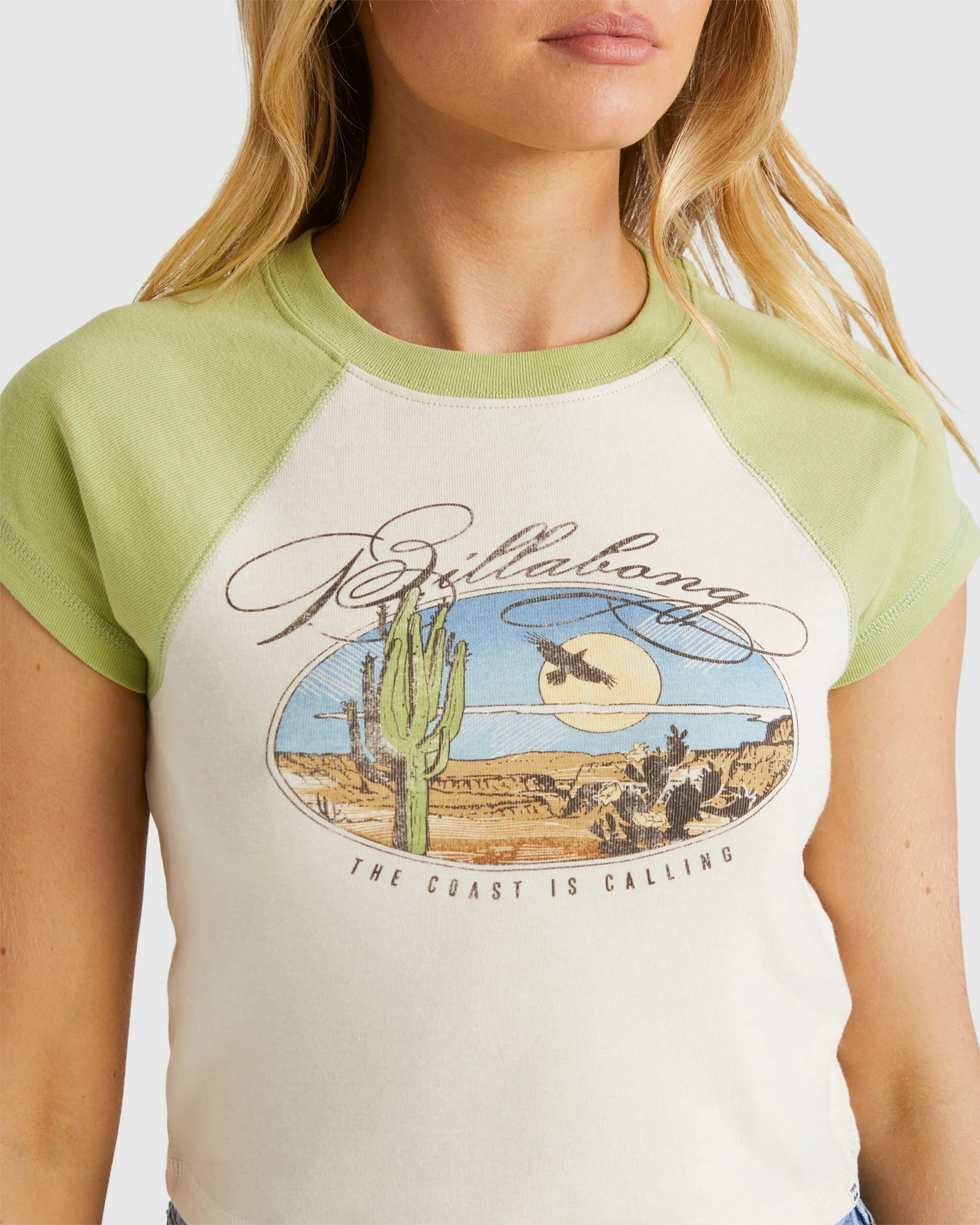 Womens Bliss Raglan T-Shirt - Image 4
