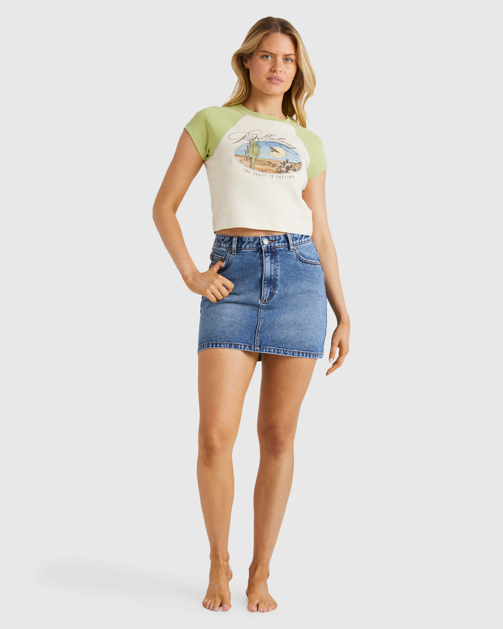 Womens Bliss Raglan T-Shirt - Image 5