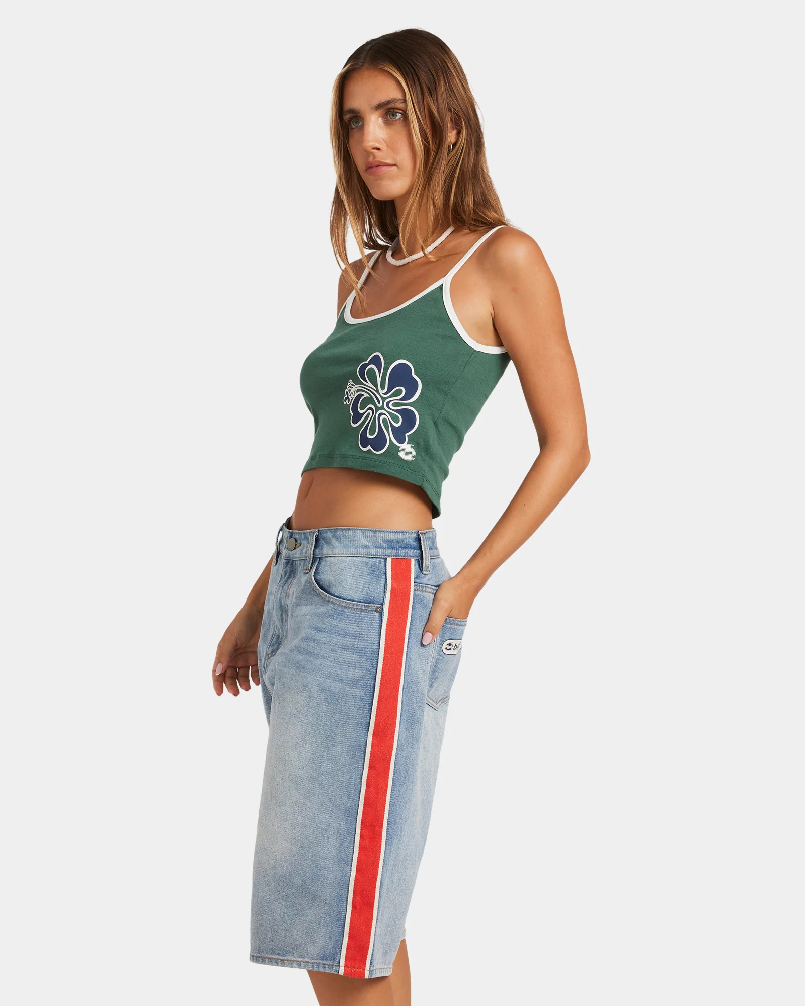 Womens Bong Rule Jorts - Image 2