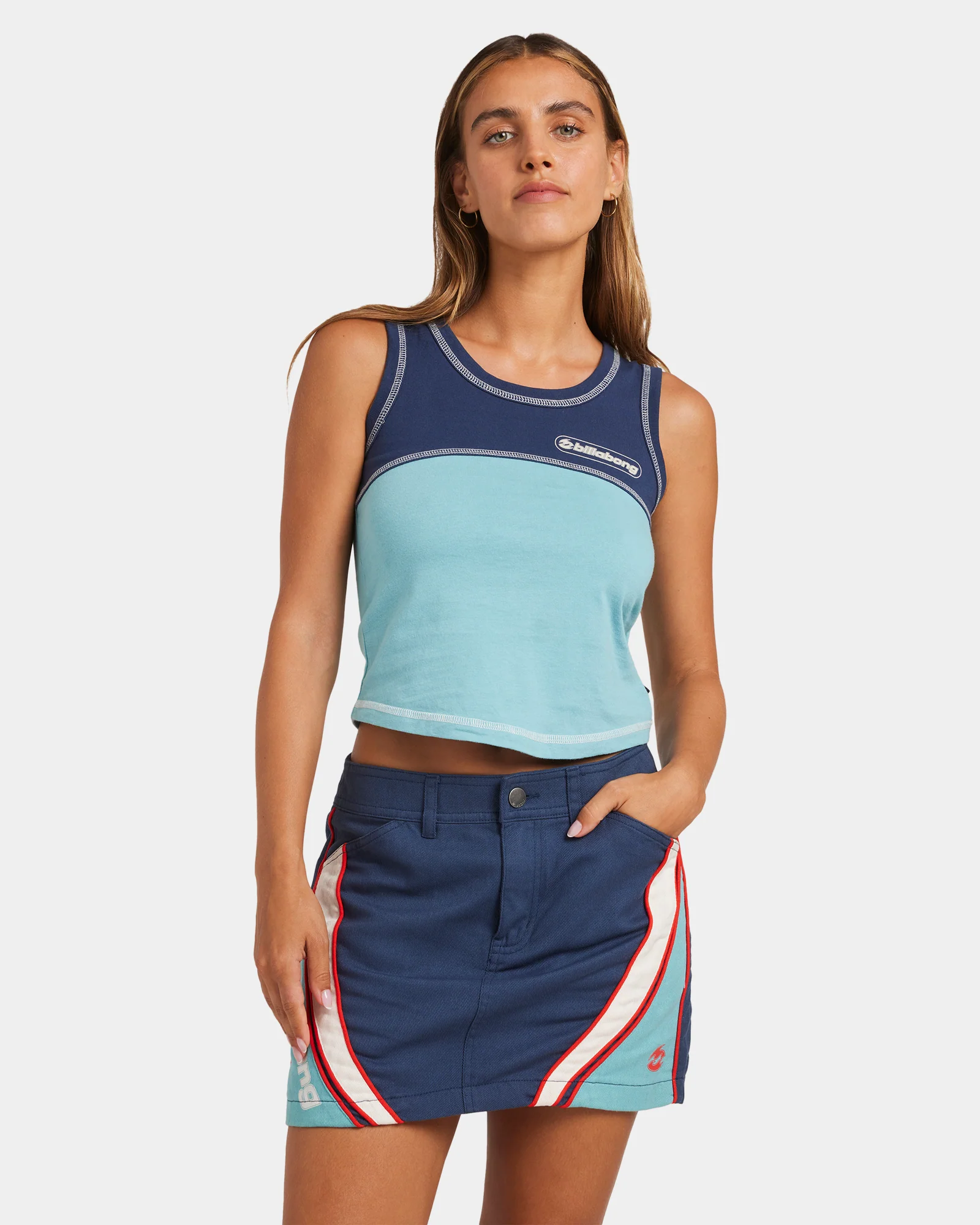 Womens Bong Rule Mini Skirt - Image 2