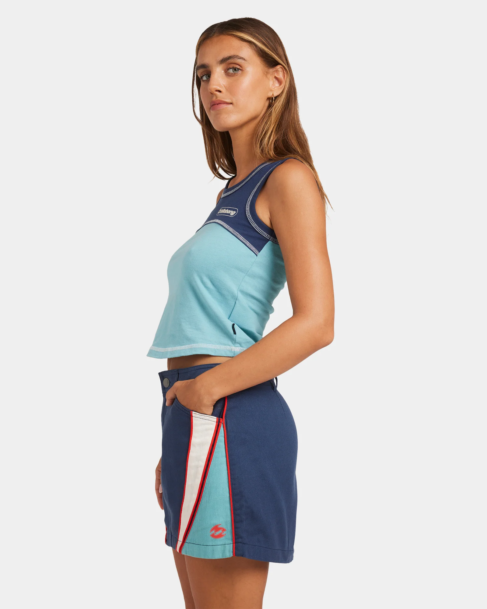 Womens Bong Rule Mini Skirt - Image 3