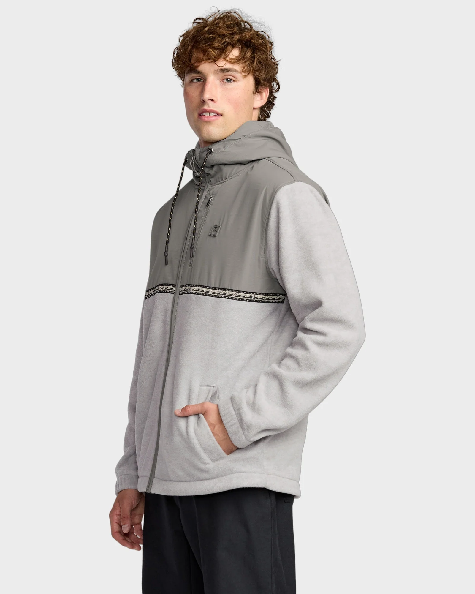 Mens Boundary Lite Zip-Up Hoodie - Image 3
