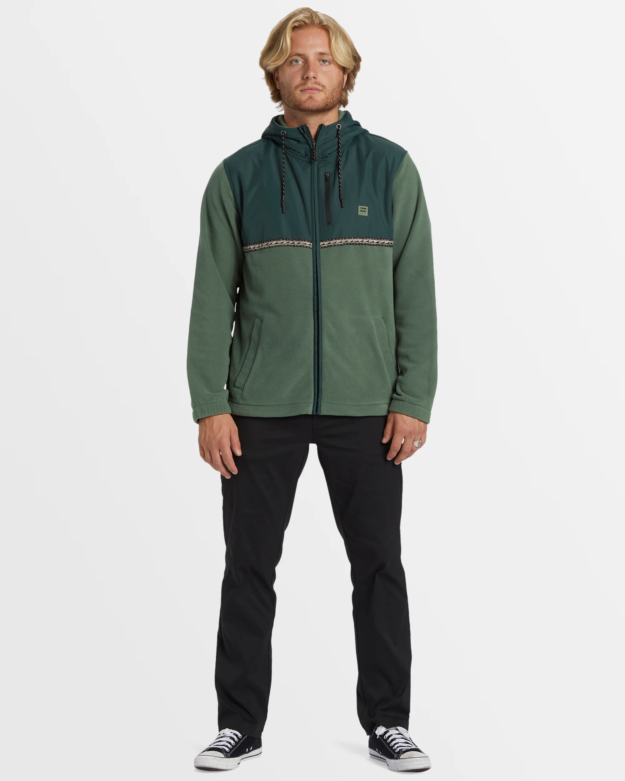 Mens Boundary Lite Zip Up Hoodie - Image 8