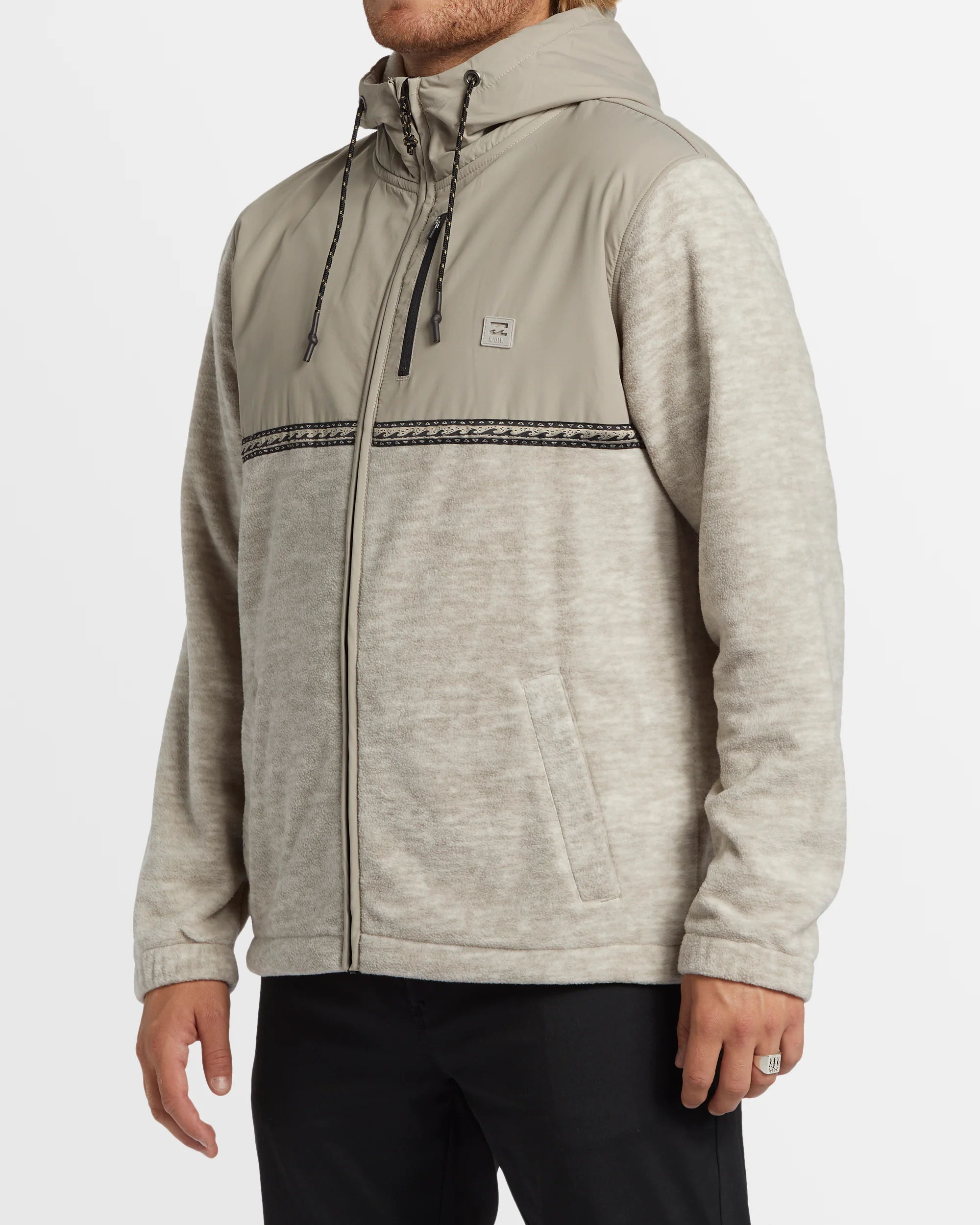 Mens Boundary Lite Zip Up Hoodie - Image 2