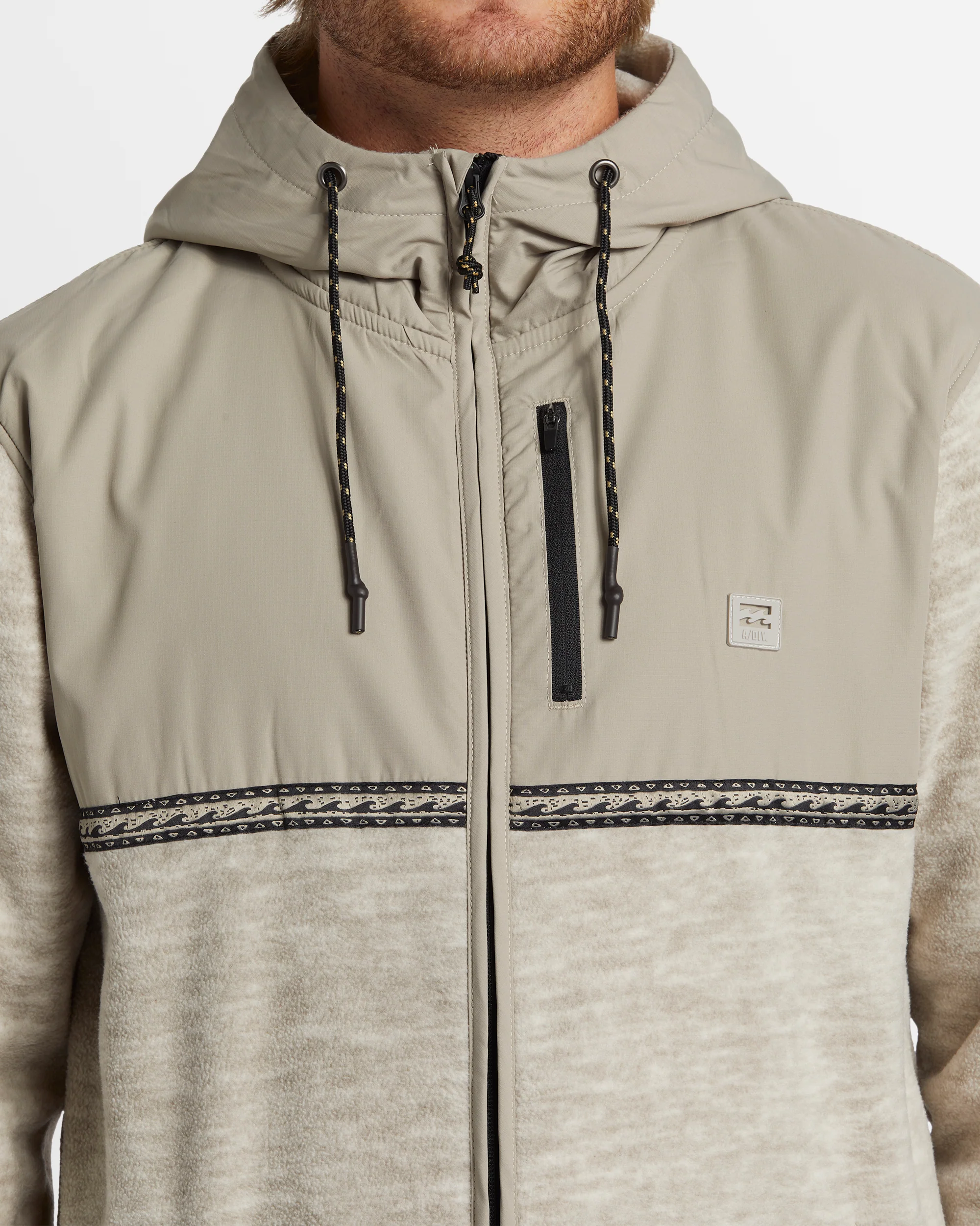 Mens Boundary Lite Zip Up Hoodie - Image 5