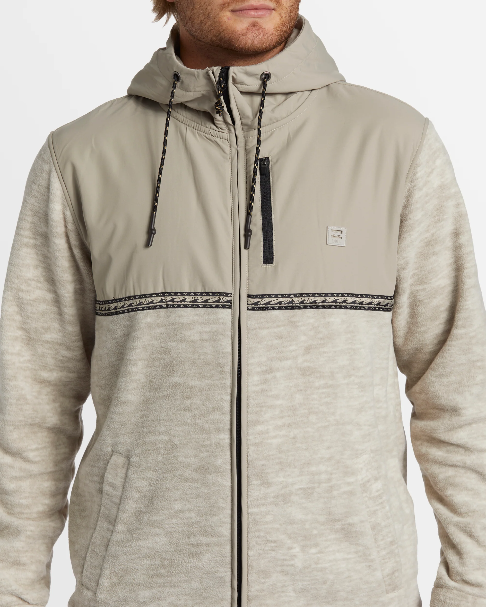 Mens Boundary Lite Zip Up Hoodie - Image 7