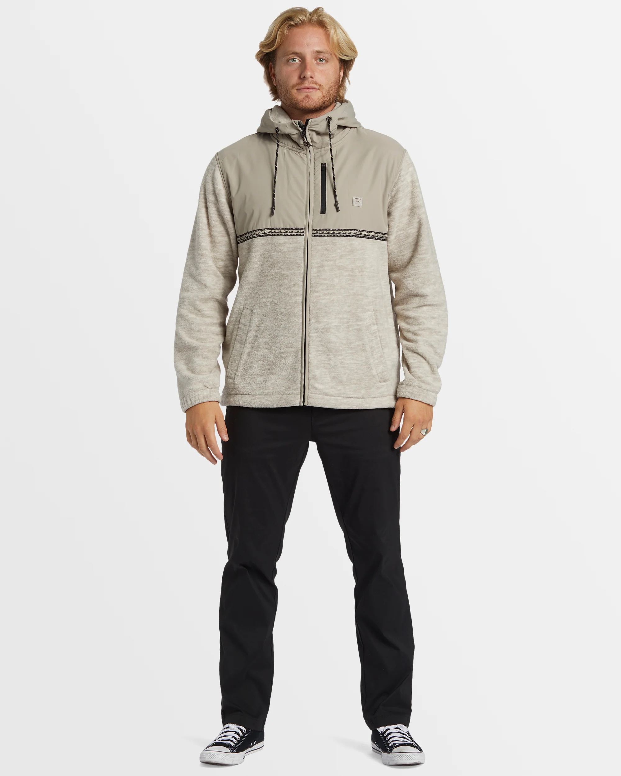Mens Boundary Lite Zip Up Hoodie - Image 8