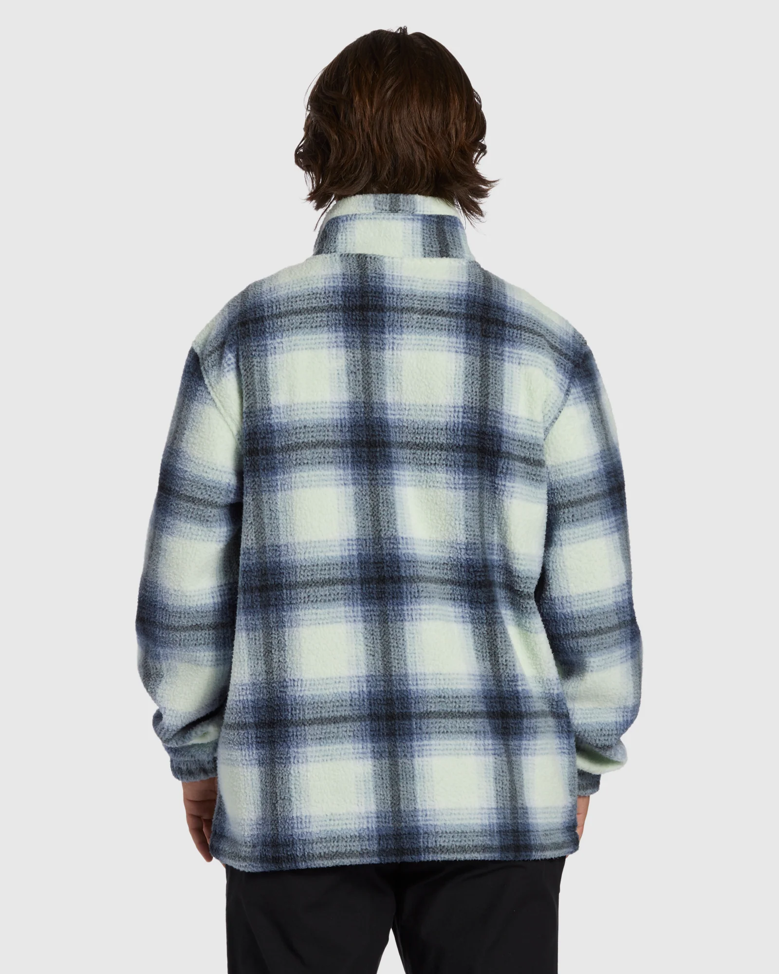 Mens A/Div Boundary Mock Neck Fleece Pullover - Image 3