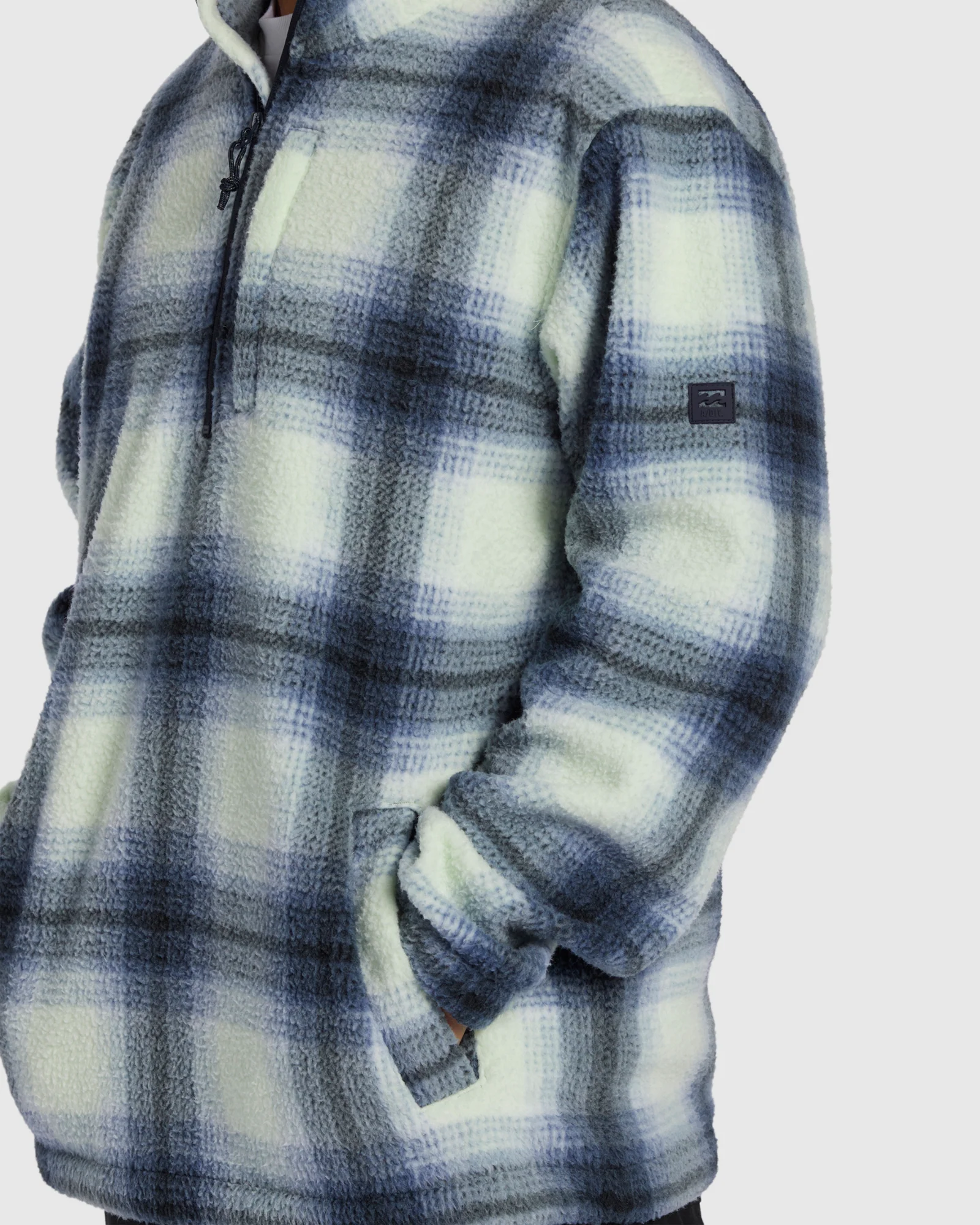 Mens A/Div Boundary Mock Neck Fleece Pullover - Image 4