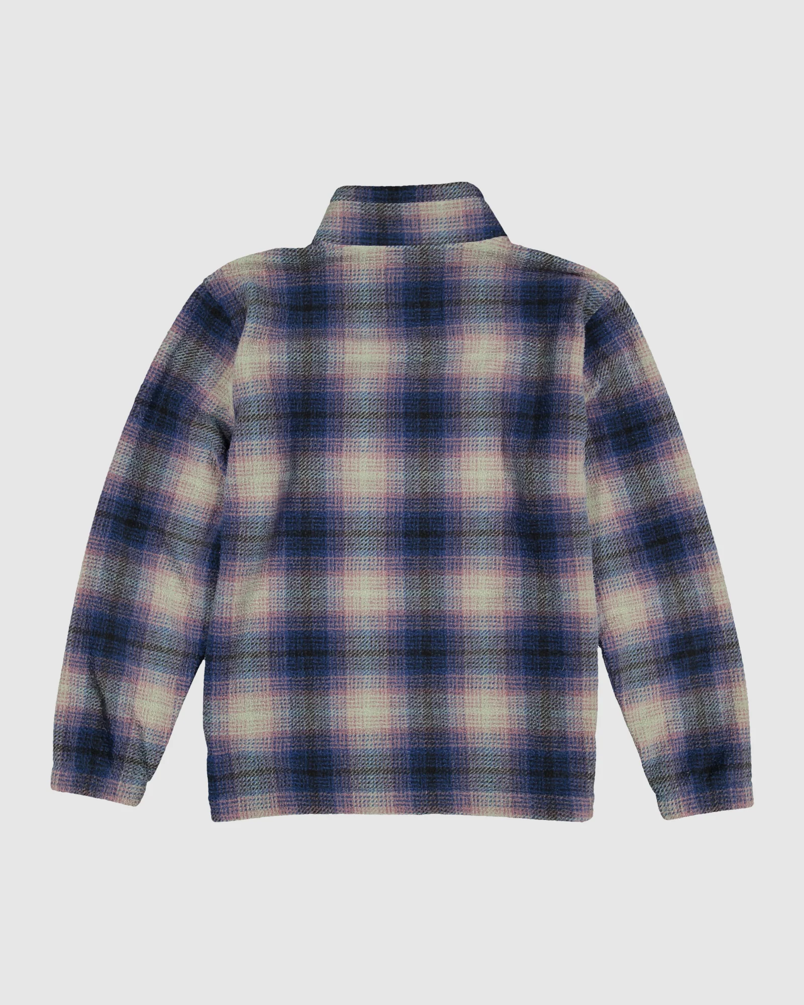 Mens Boundary Mock Neck Fleece Pullover - Image 2
