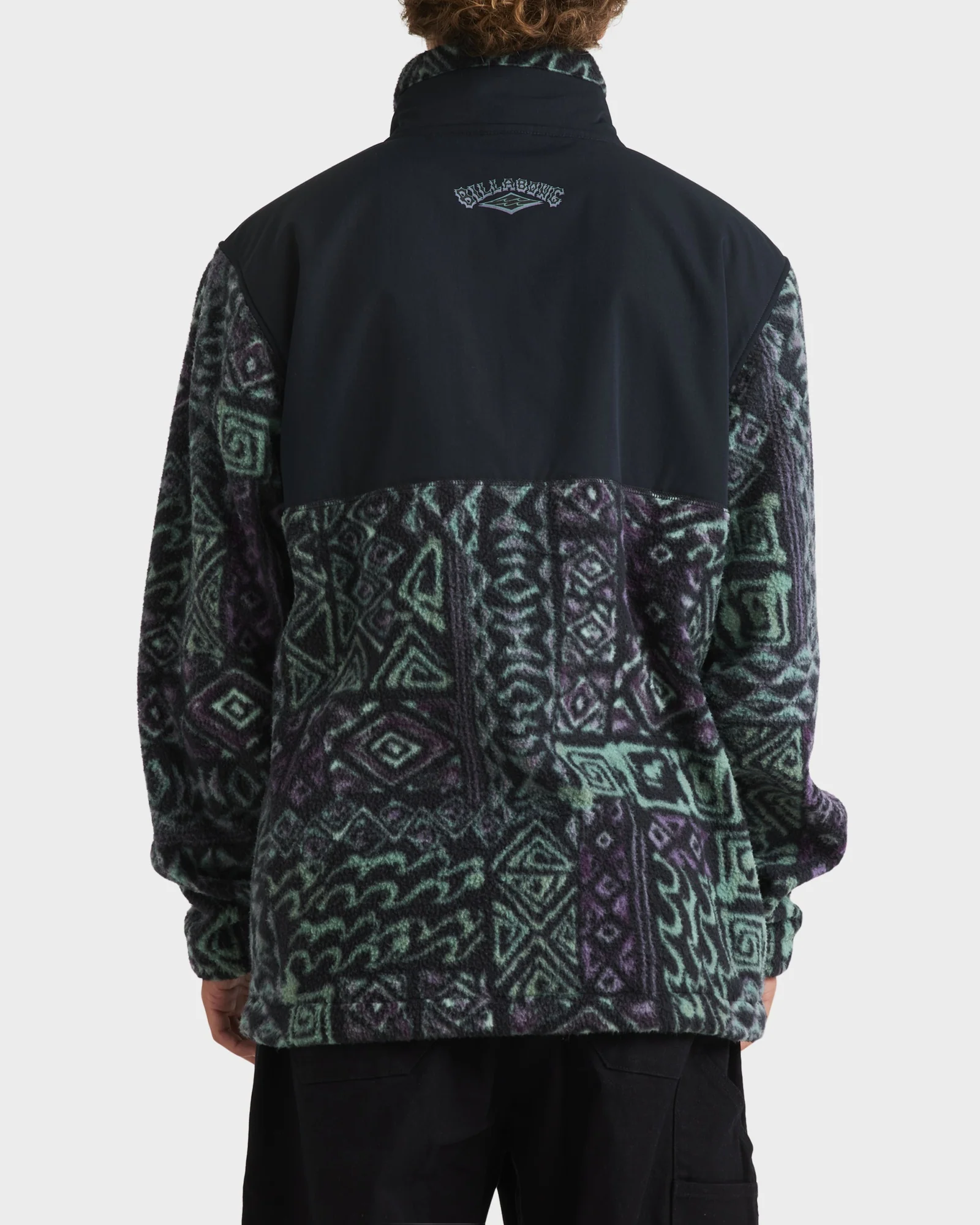 Mens Boundary Re-Issue Half Zip Fleece Pullover - Image 3