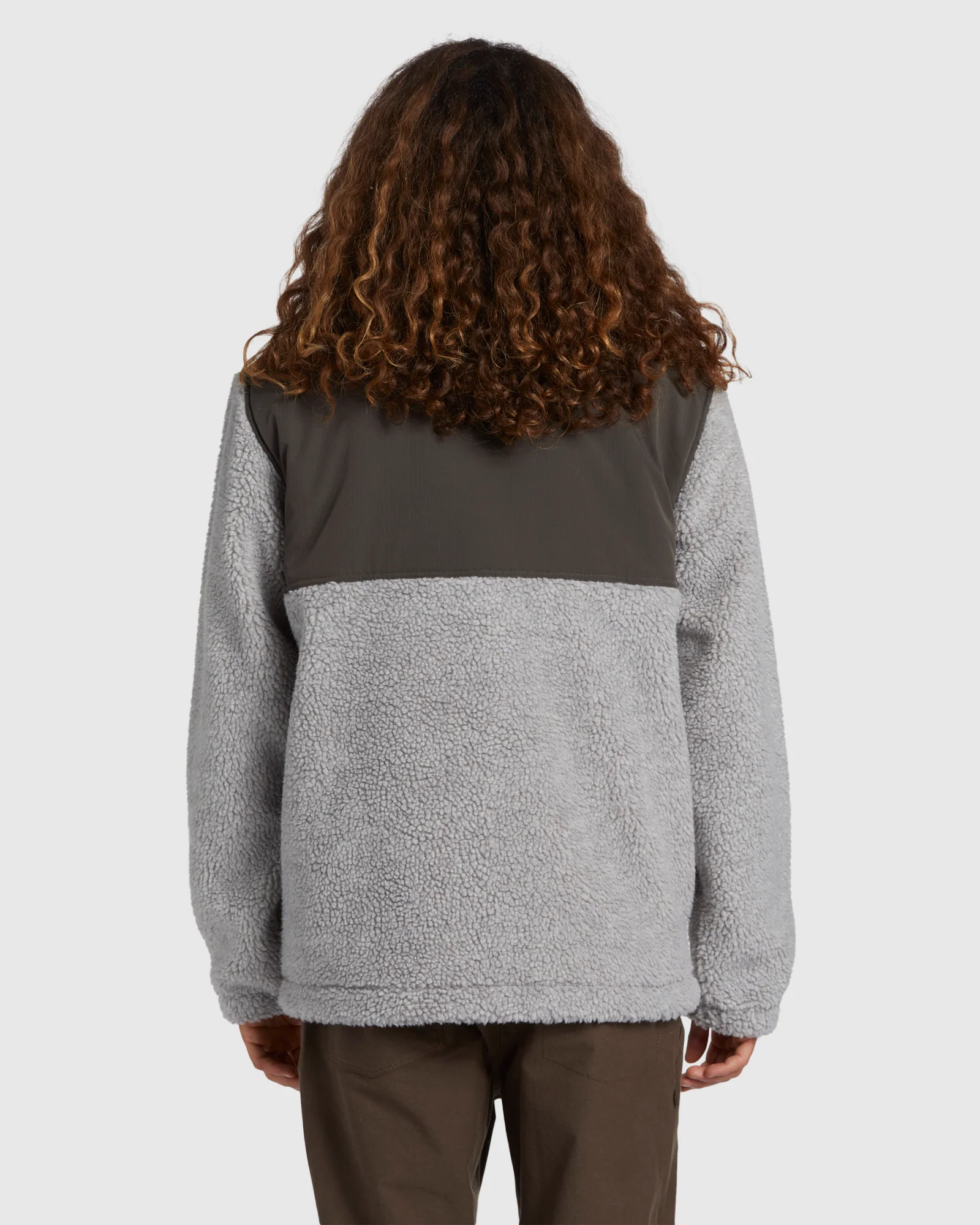 Mens A/Div Boundary Re-It-Shirtue Mock Neck Fleece Pullover - Image 3