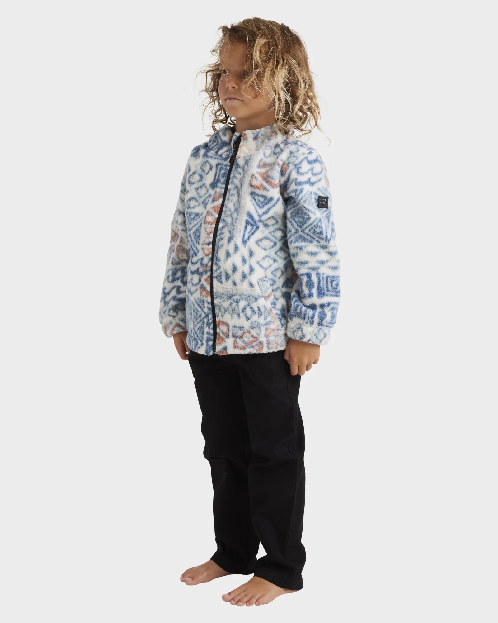 Boys 0-7 Boundary Trail Fleece Jacket - Image 2