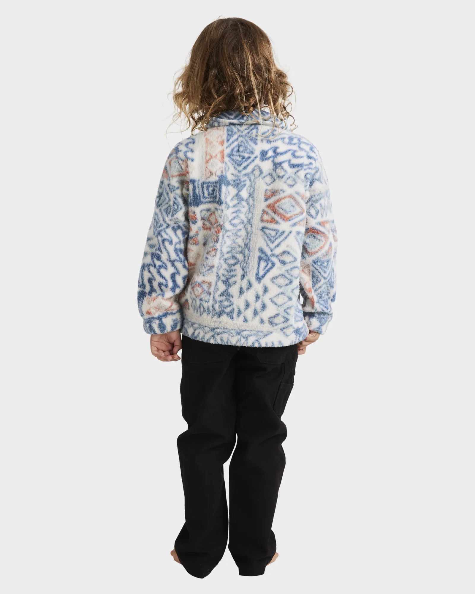 Boys 0-7 Boundary Trail Fleece Jacket - Image 3
