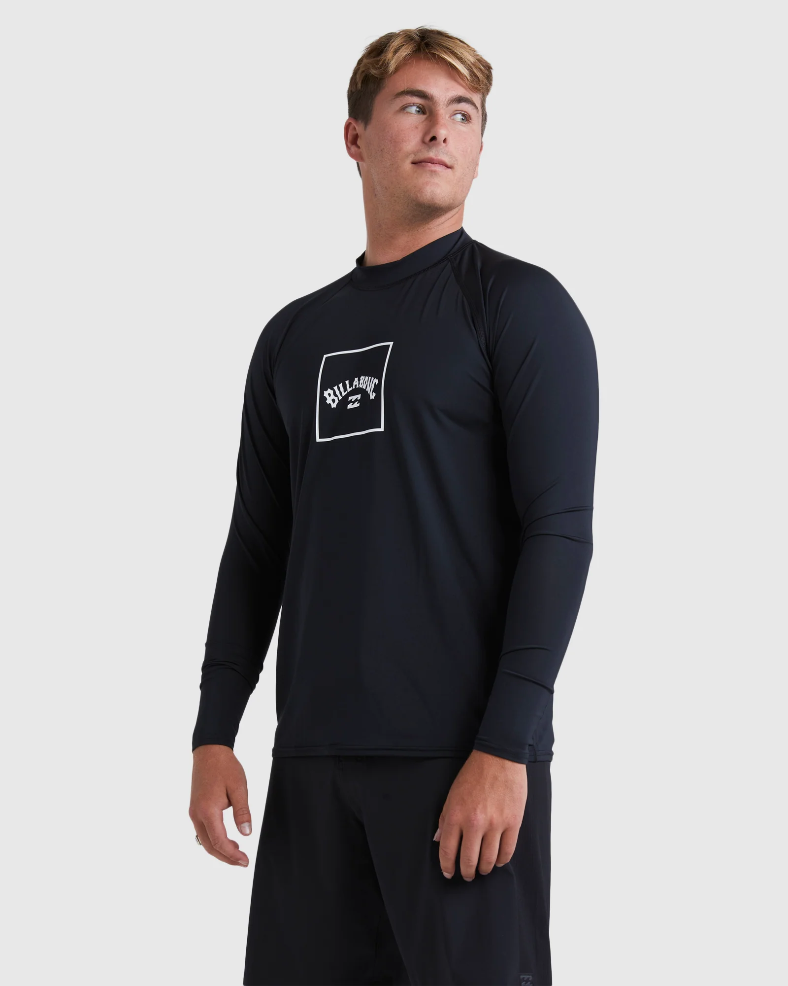 Mens Boxed Arch Long Sleeve Rash Vest - Image 2