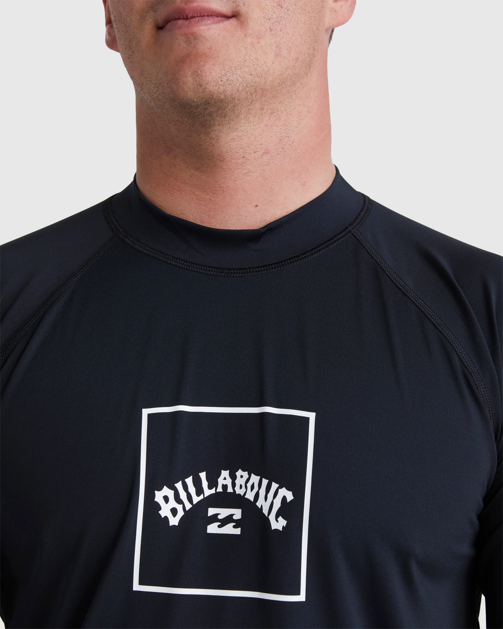 Mens Boxed Arch Long Sleeve Rash Vest - Image 4