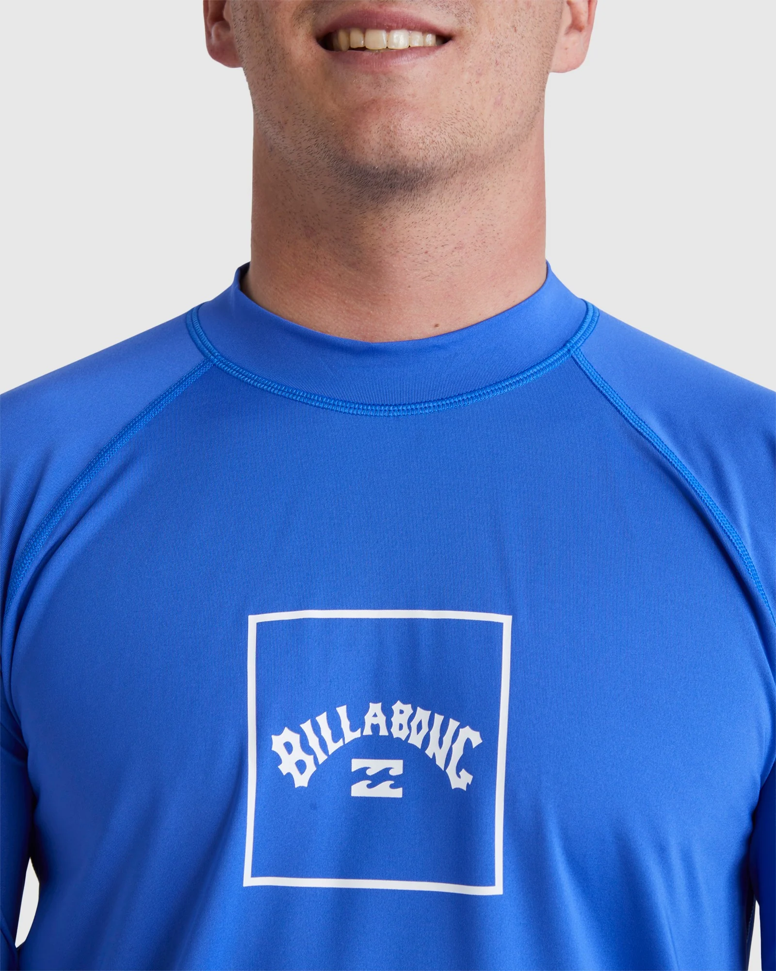 Mens Boxed Arch Long Sleeve Rash Vest - Image 4