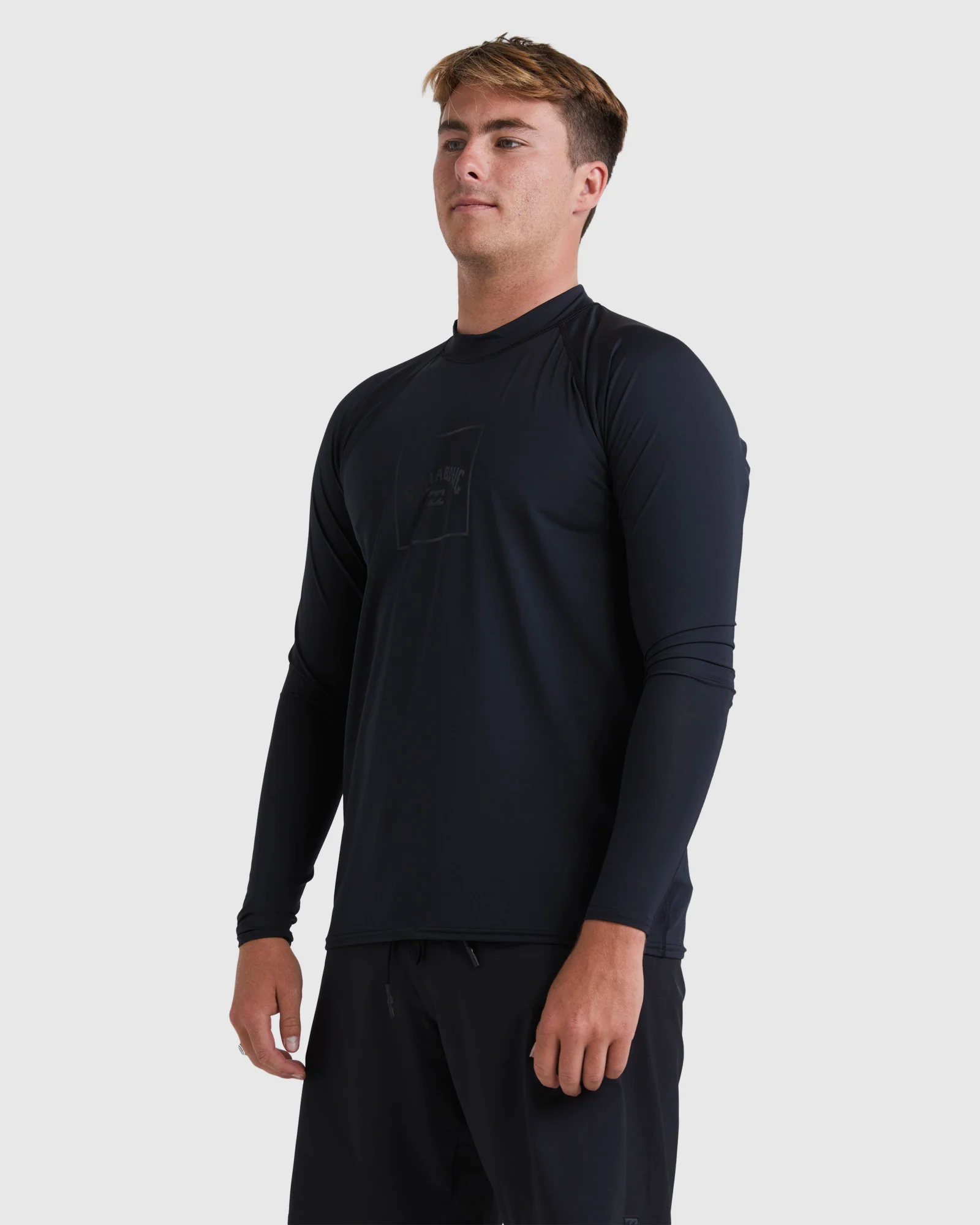 Mens Boxed Arch Long Sleeve Rash Vest - Image 2