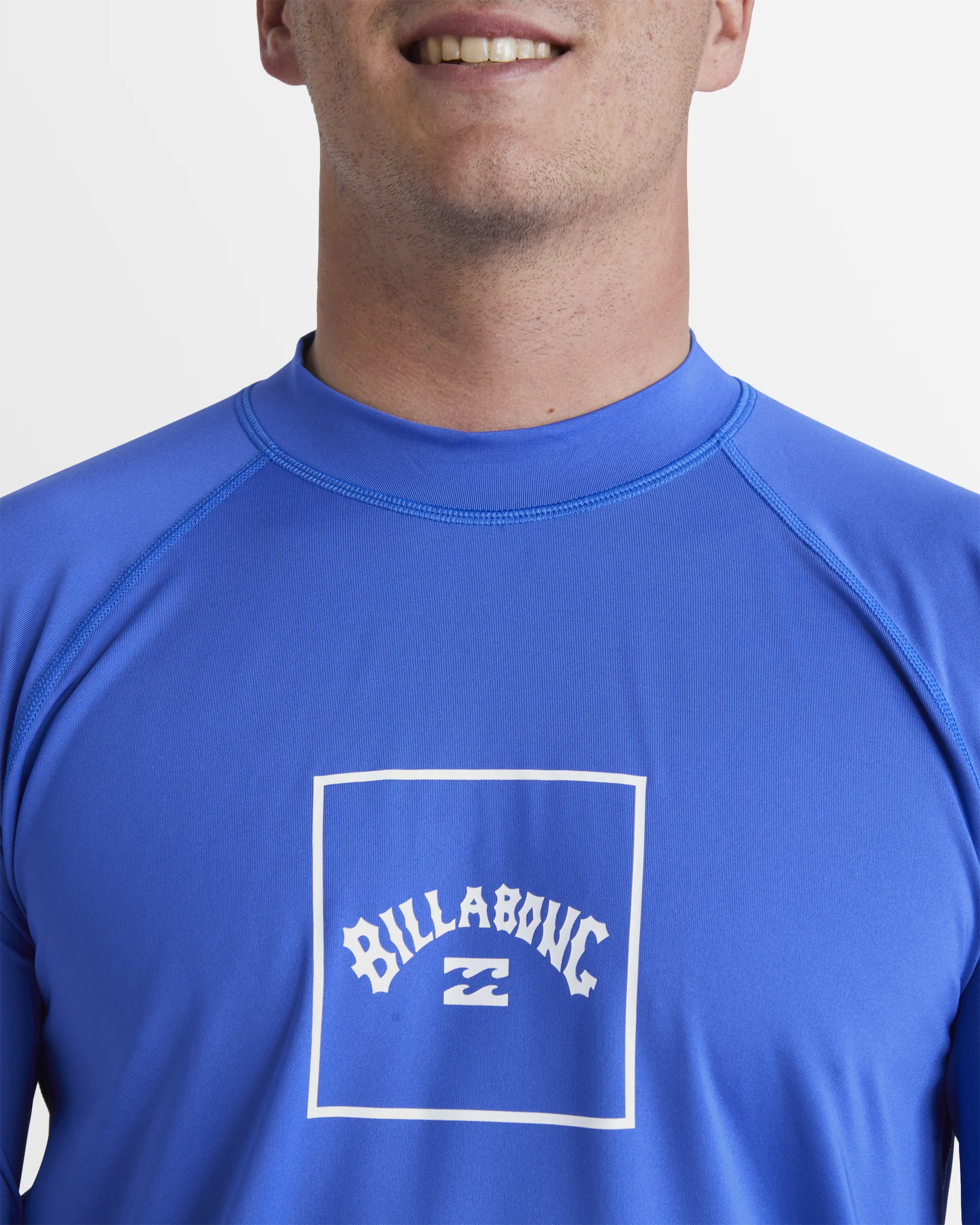 Mens Boxed Arch Long Sleeve Rash Vest - Image 2