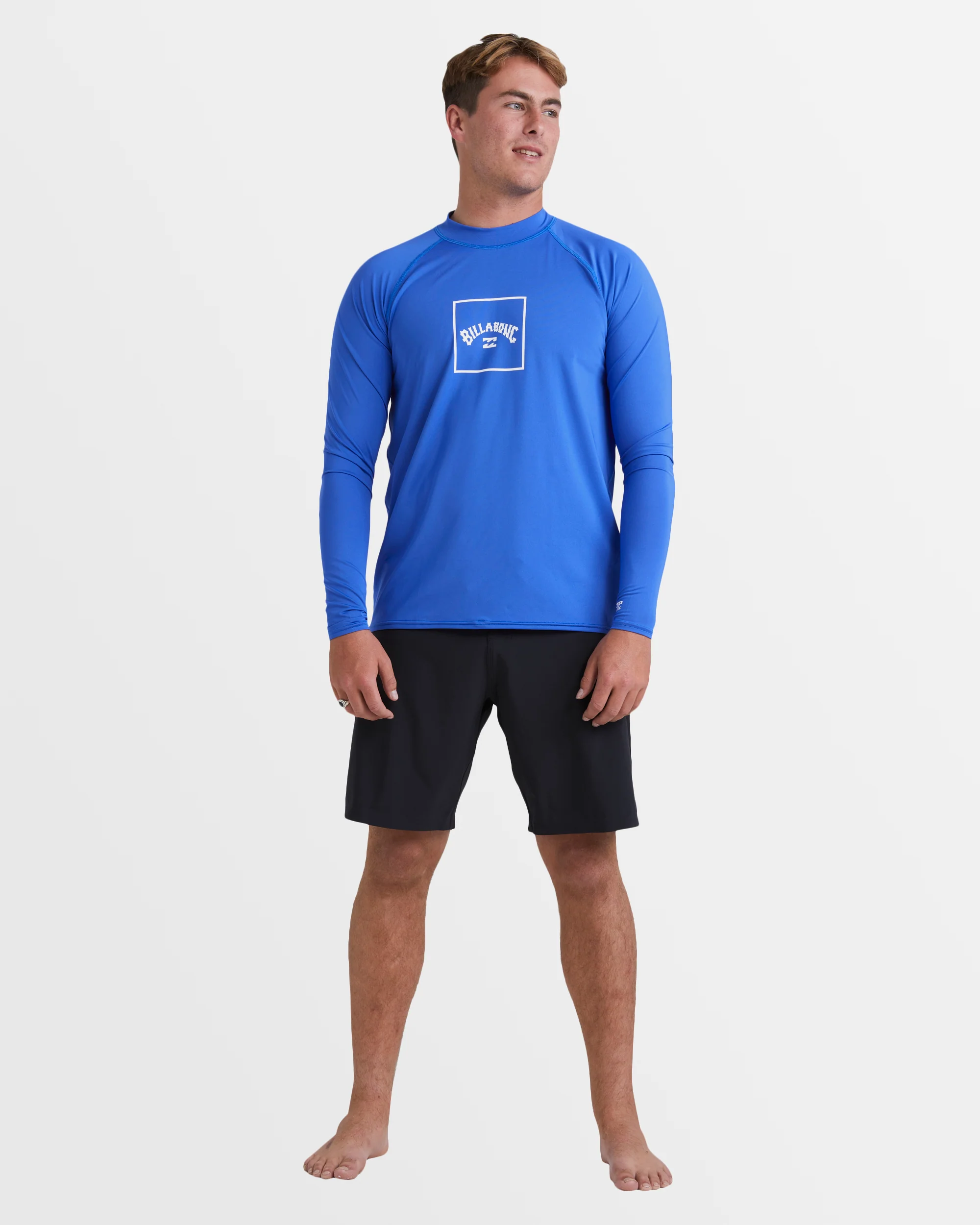 Mens Boxed Arch Long Sleeve Rash Vest - Image 3