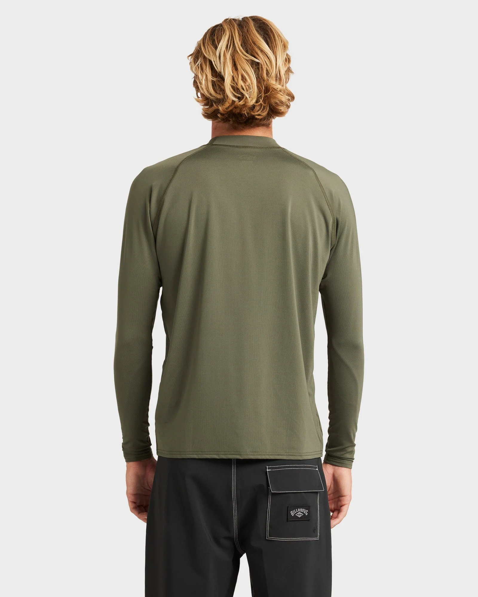 Mens Boxed Arch Long Sleeve Rash Vest - Image 2