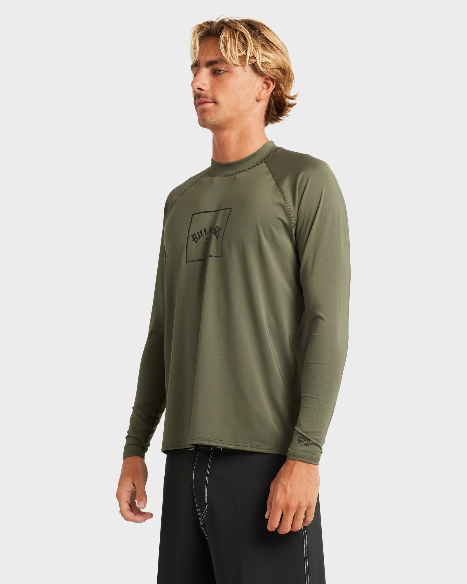 Mens Boxed Arch Long Sleeve Rash Vest - Image 3