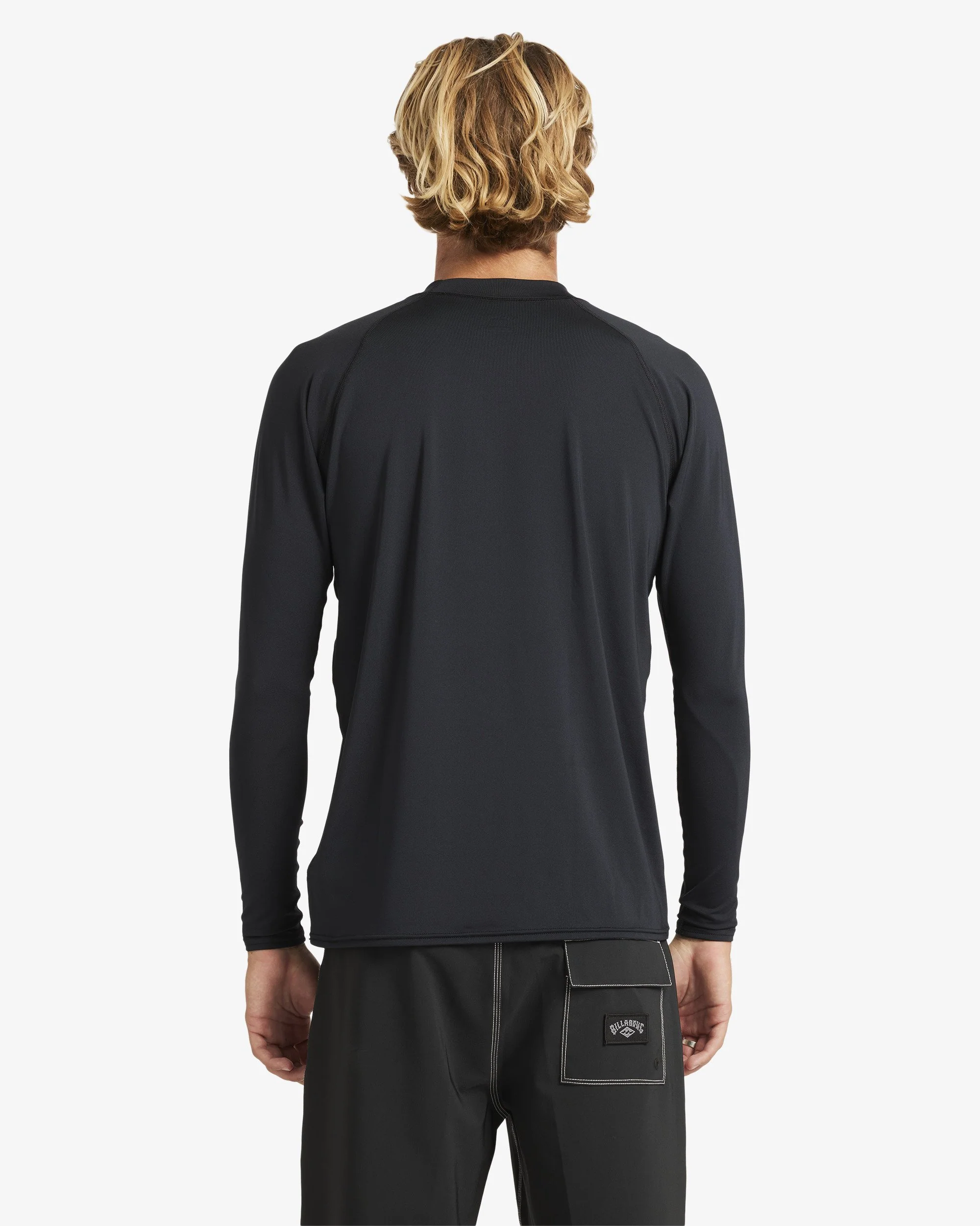 Mens Boxed Arch Long Sleeve Rash Vest - Image 2