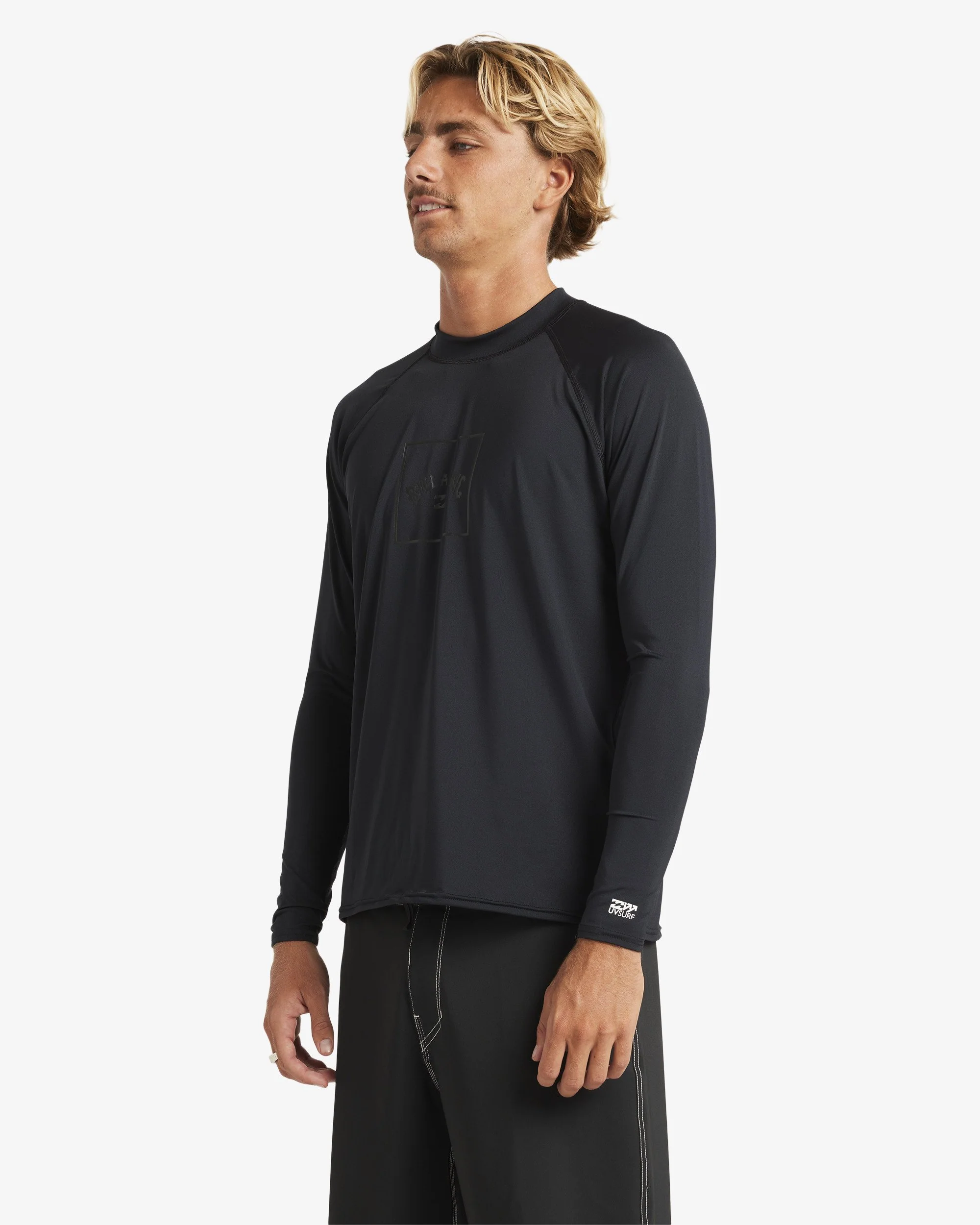Mens Boxed Arch Long Sleeve Rash Vest - Image 4
