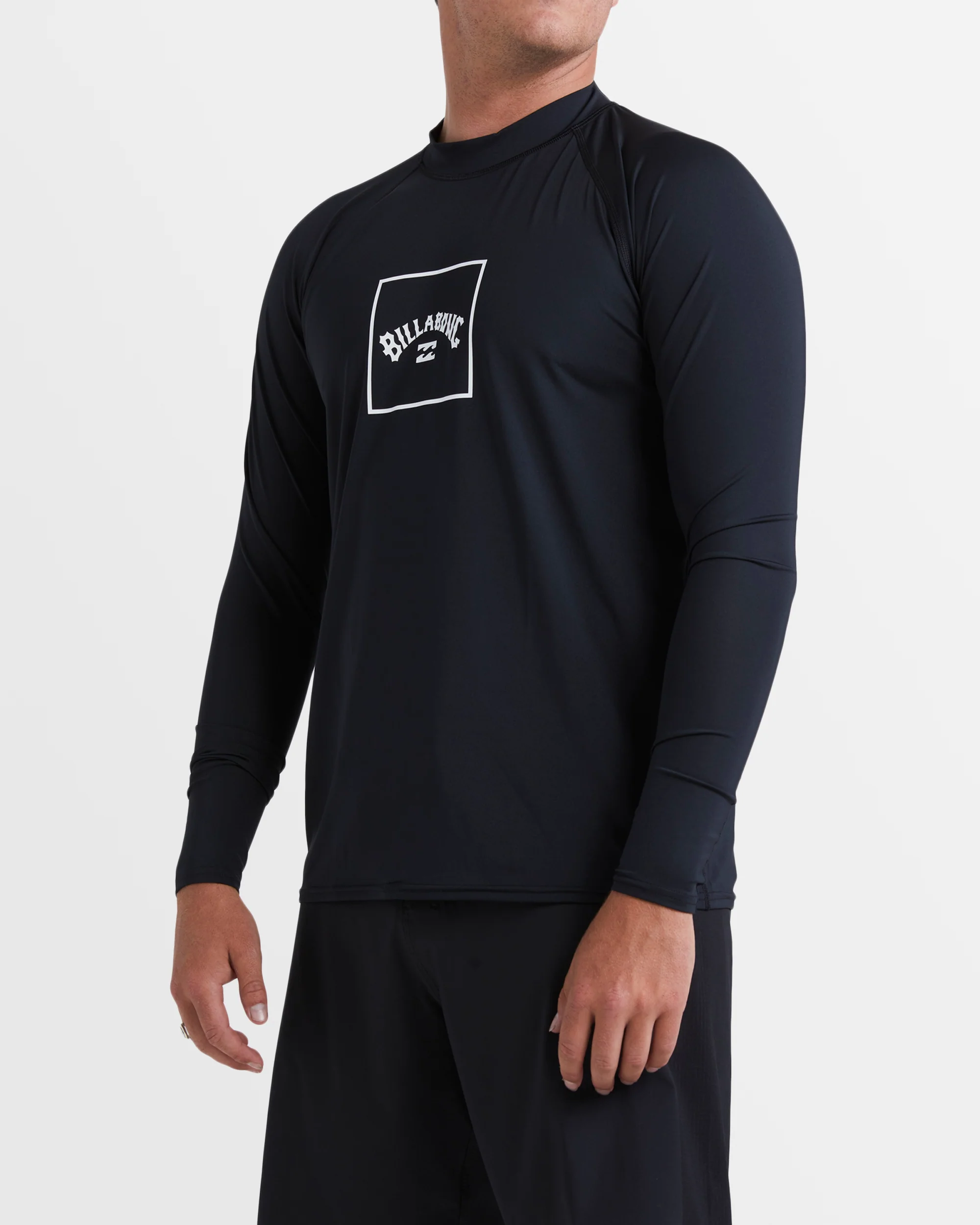 Mens Boxed Arch Long Sleeve Rash Vest - Image 2