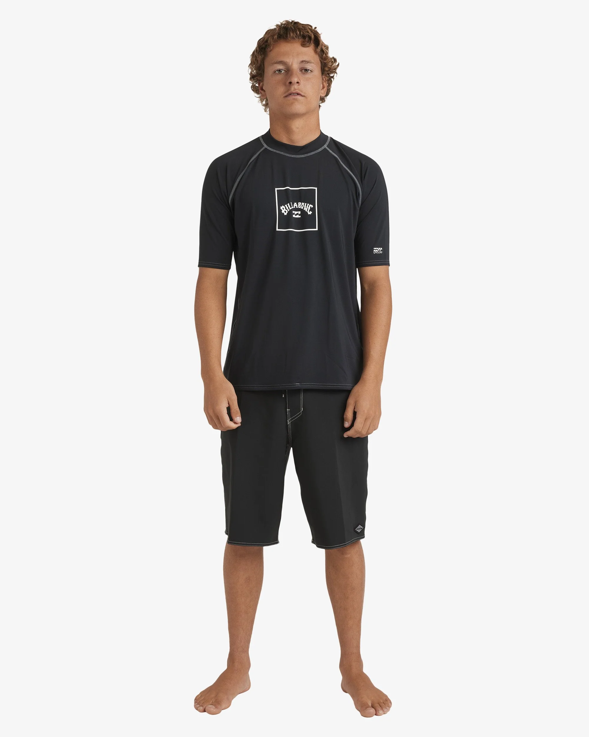 Mens Boxed Arch Rash Vest - Image 5