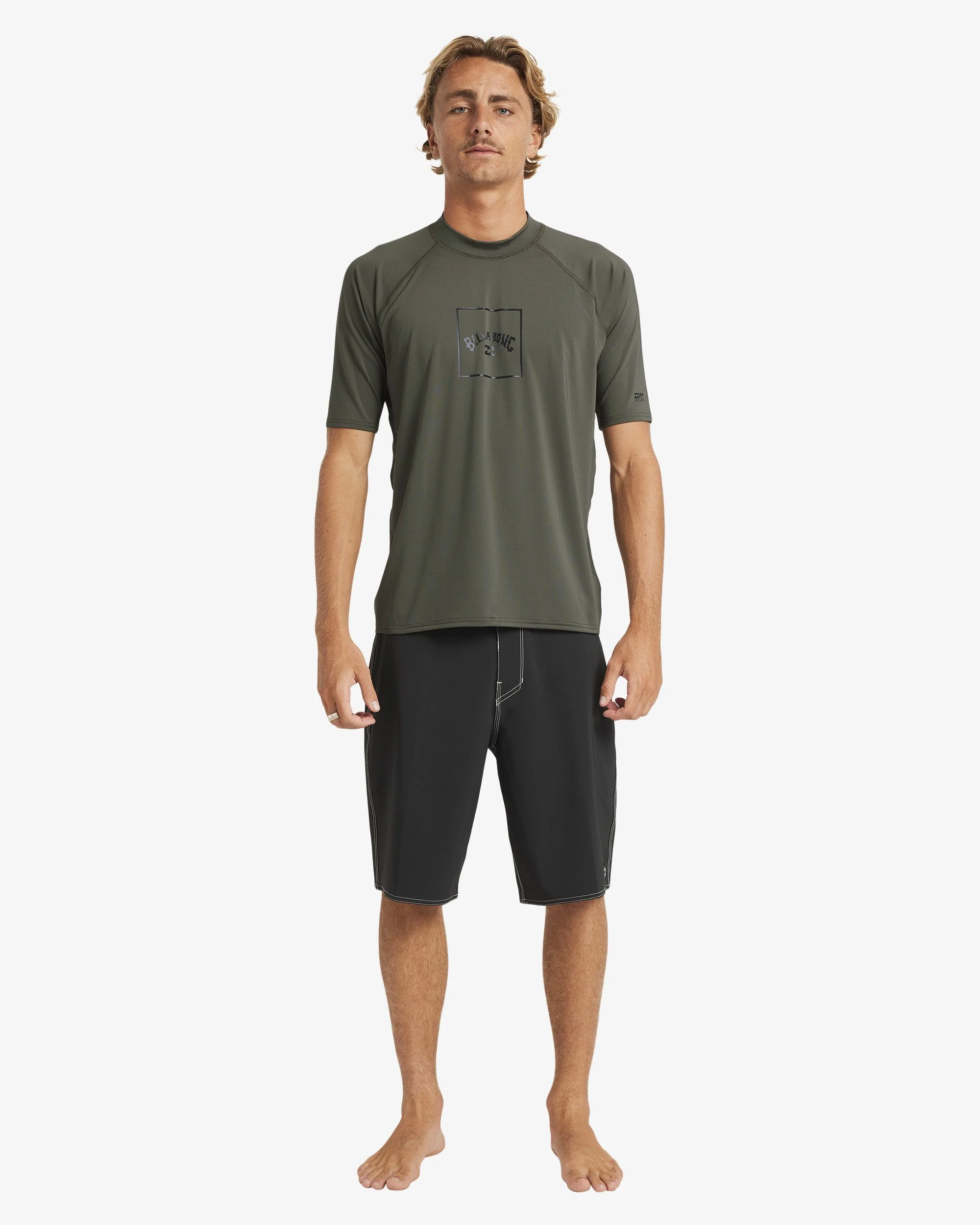 Mens Boxed Arch Rash Vest - Image 5
