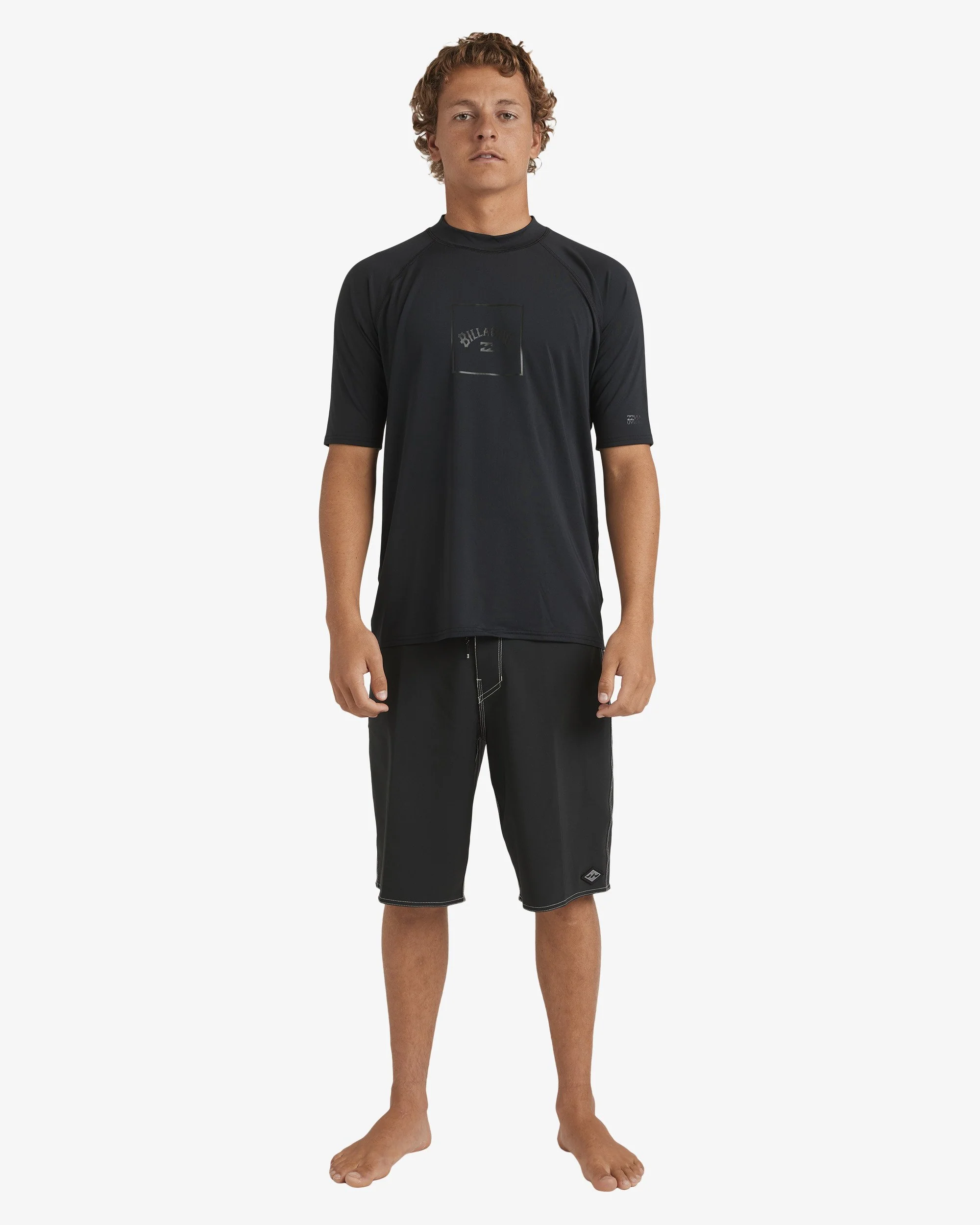 Mens Boxed Arch Rash Vest - Image 5