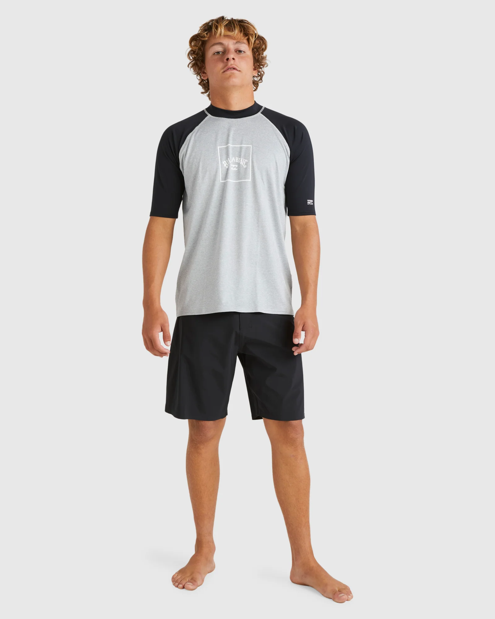 Mens Boxed Arch Rash Vest - Image 5