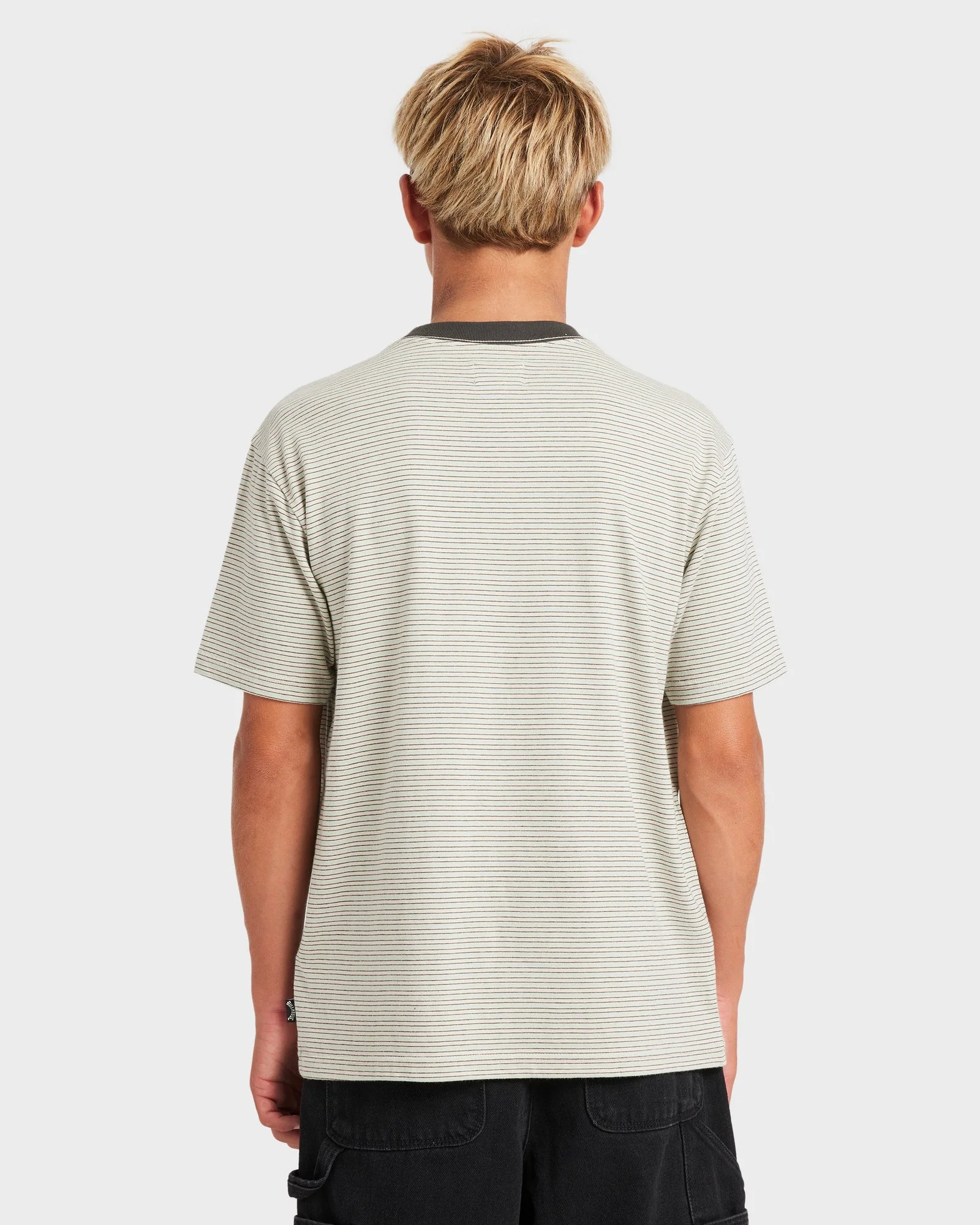 Boys 8-16 Absence Stripe OG T-Shirt - Image 2