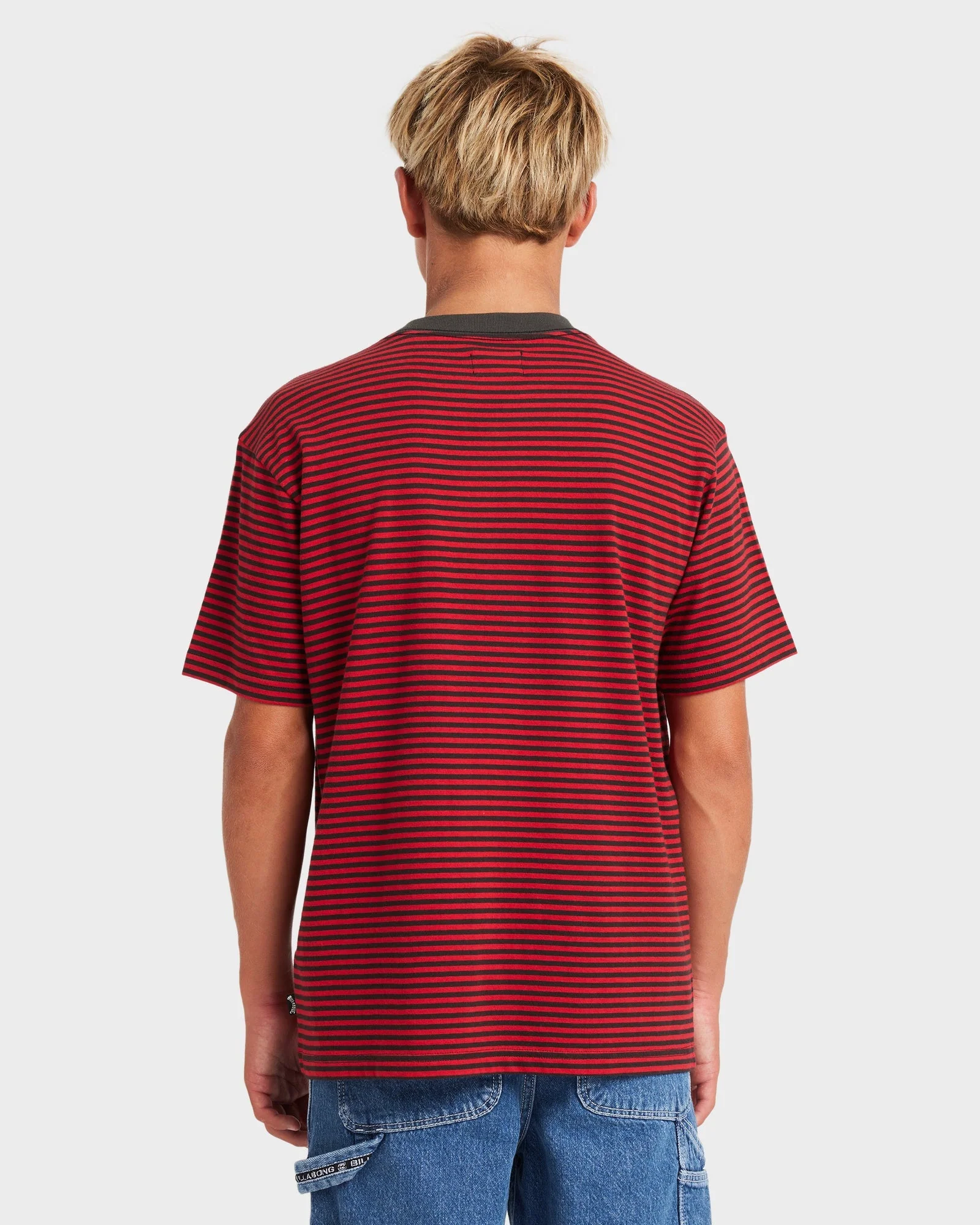 Boys 8-16 Absence Stripe OG T-Shirt - Image 2