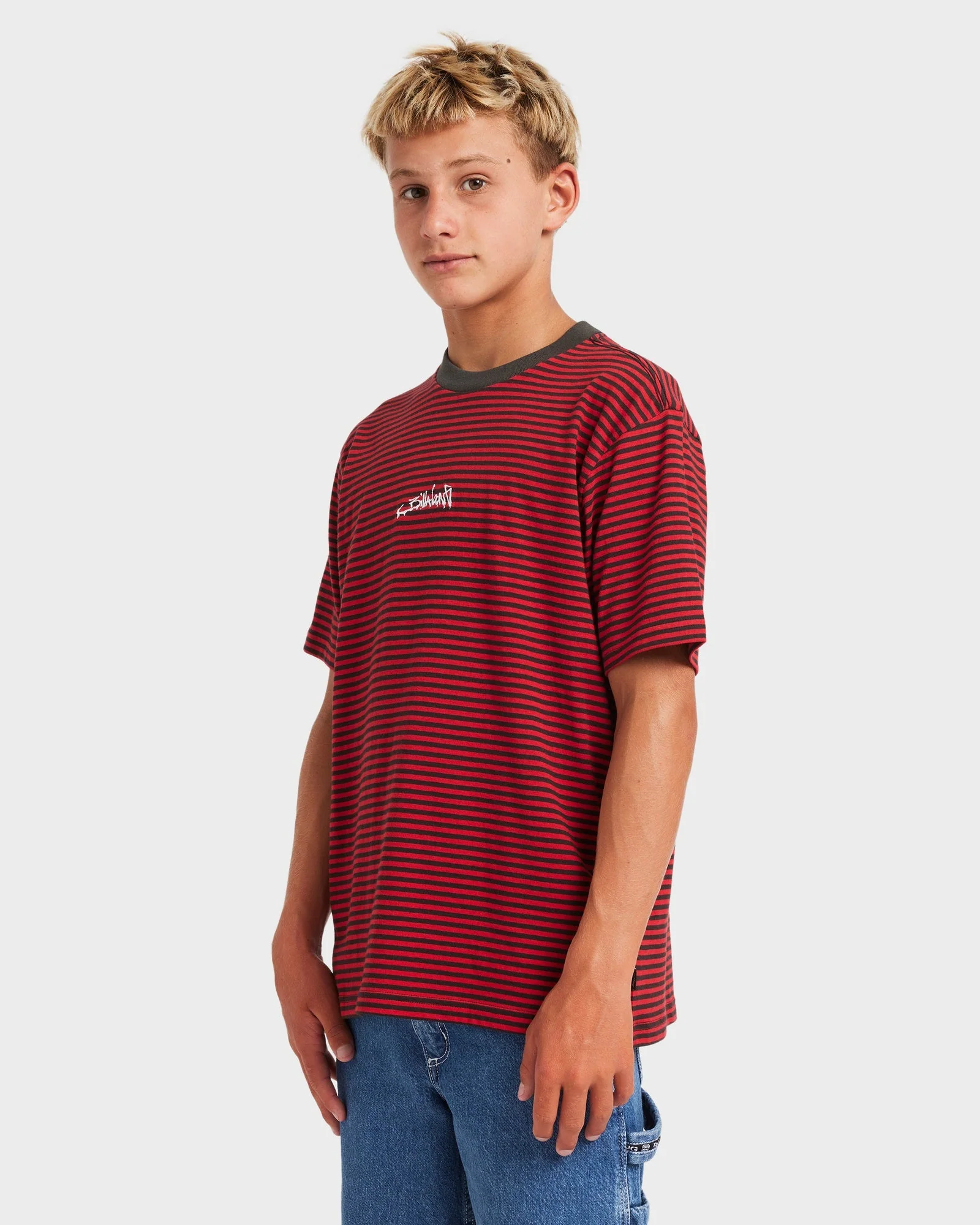 Boys 8-16 Absence Stripe OG T-Shirt - Image 3