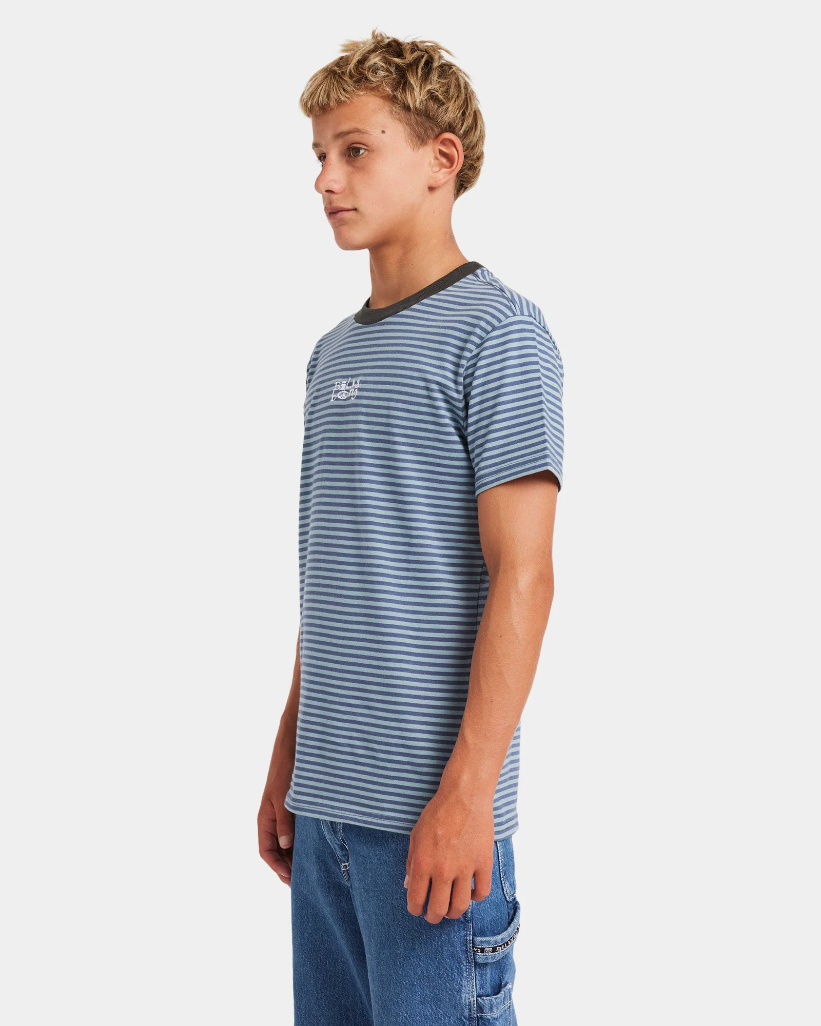 Boys 8-16 Absense Stripe T-Shirt - Image 2