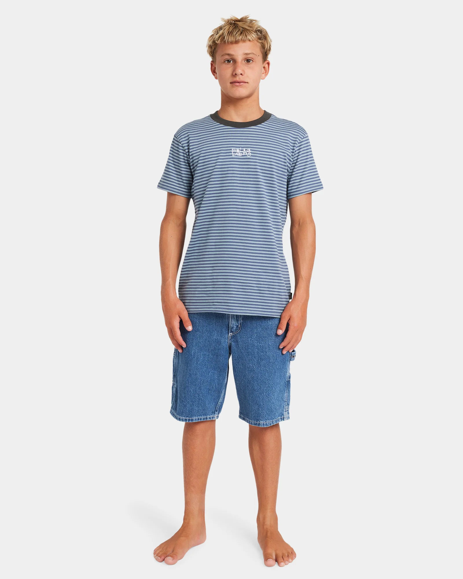Boys 8-16 Absense Stripe T-Shirt - Image 5