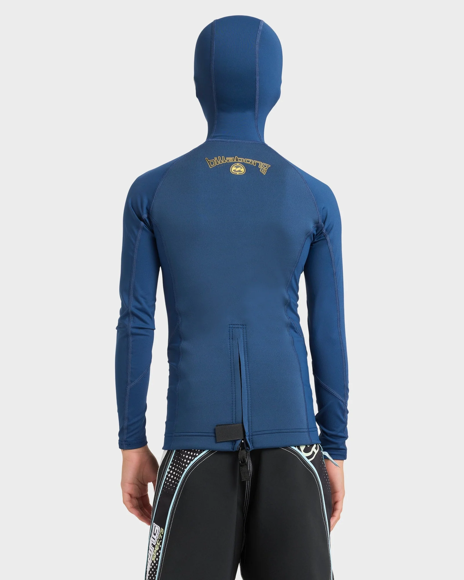 Boys 8-16 1/1mm Absolute Natural Poly Lite Hooded Wetsuit Jacket - Image 2