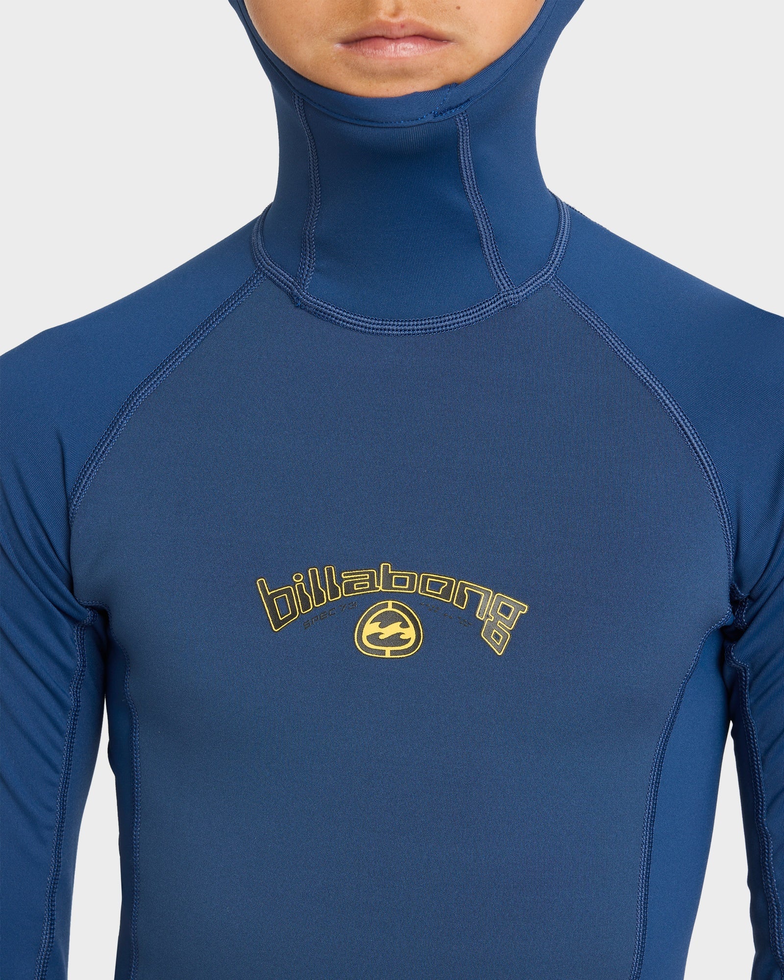Boys 8-16 1/1mm Absolute Natural Poly Lite Hooded Wetsuit Jacket - Image 4