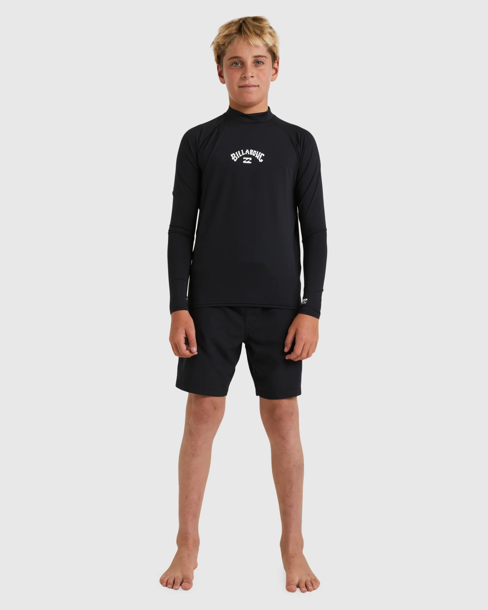 Boys 8-16 All Day Arch Long Sleeve Rash Vest - Image 5