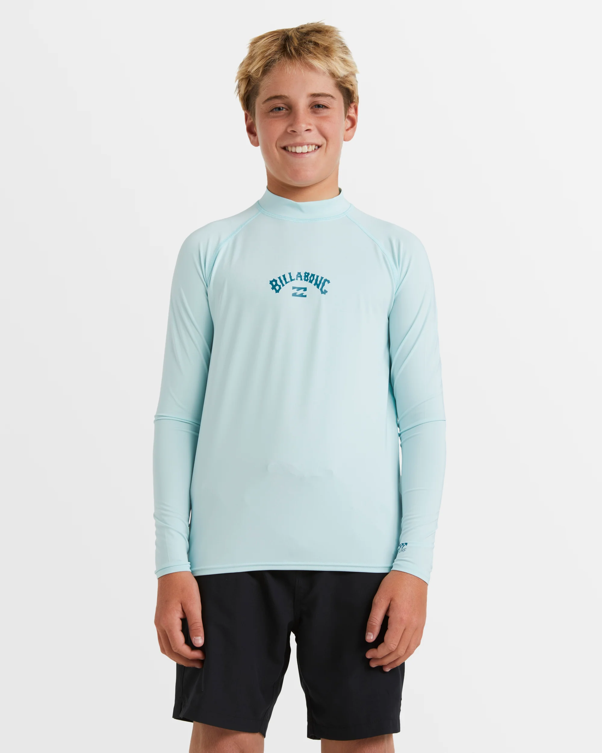 Boys 8-16 All Day Arch Long Sleeve Rash Vest - Image 2
