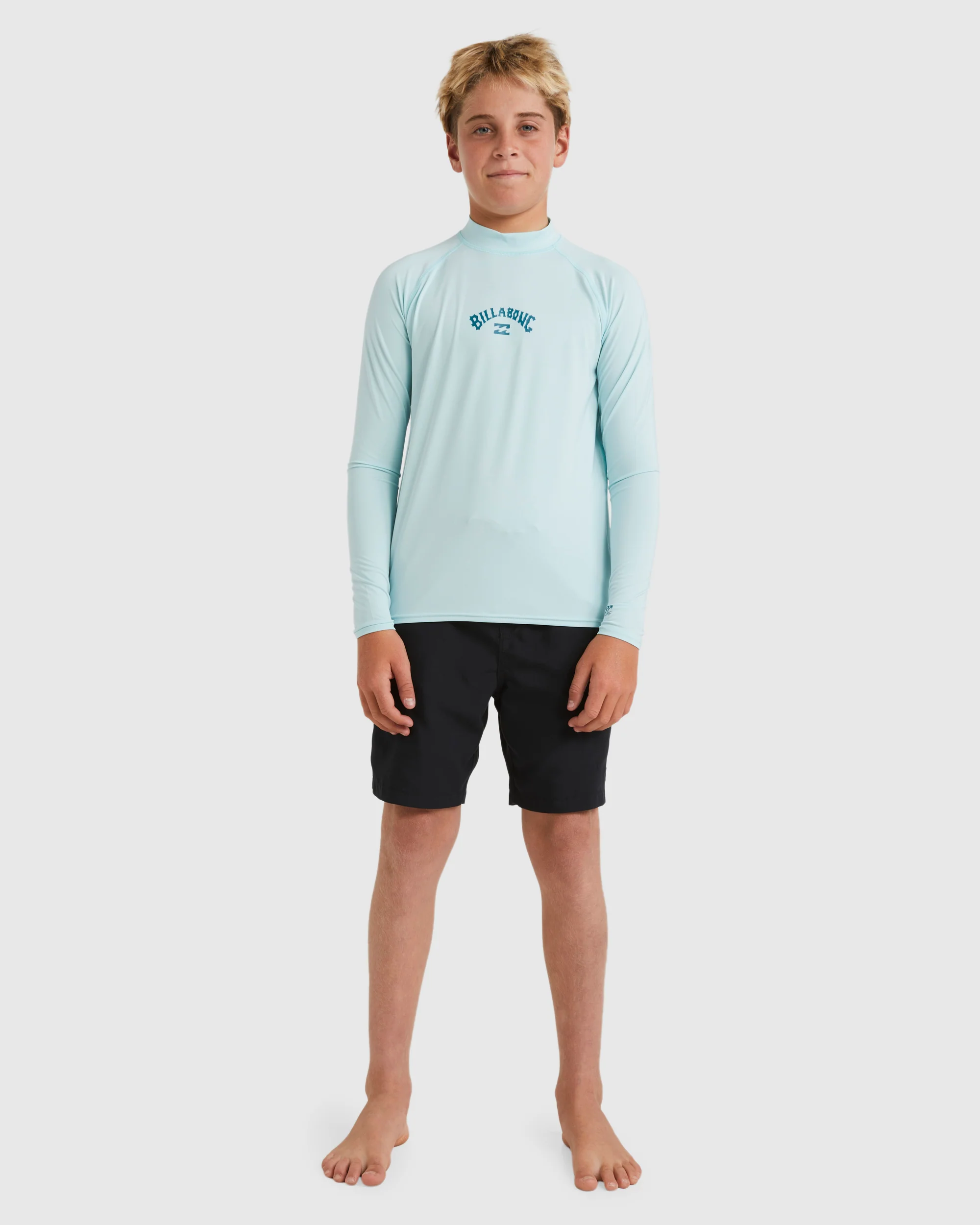 Boys 8-16 All Day Arch Long Sleeve Rash Vest - Image 9