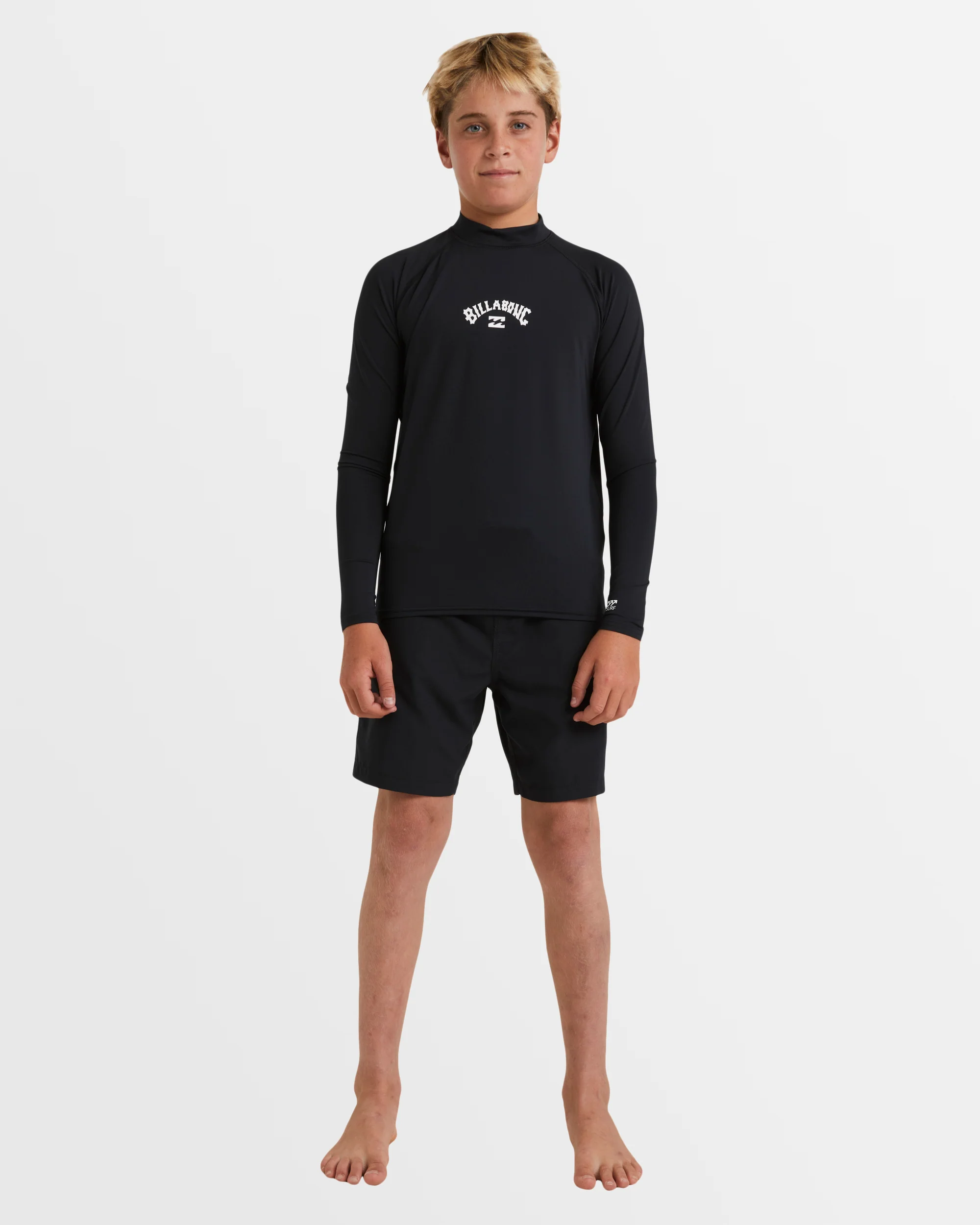 Boys 8-16 All Day Arch Long Sleeve Rash Vest - Image 3