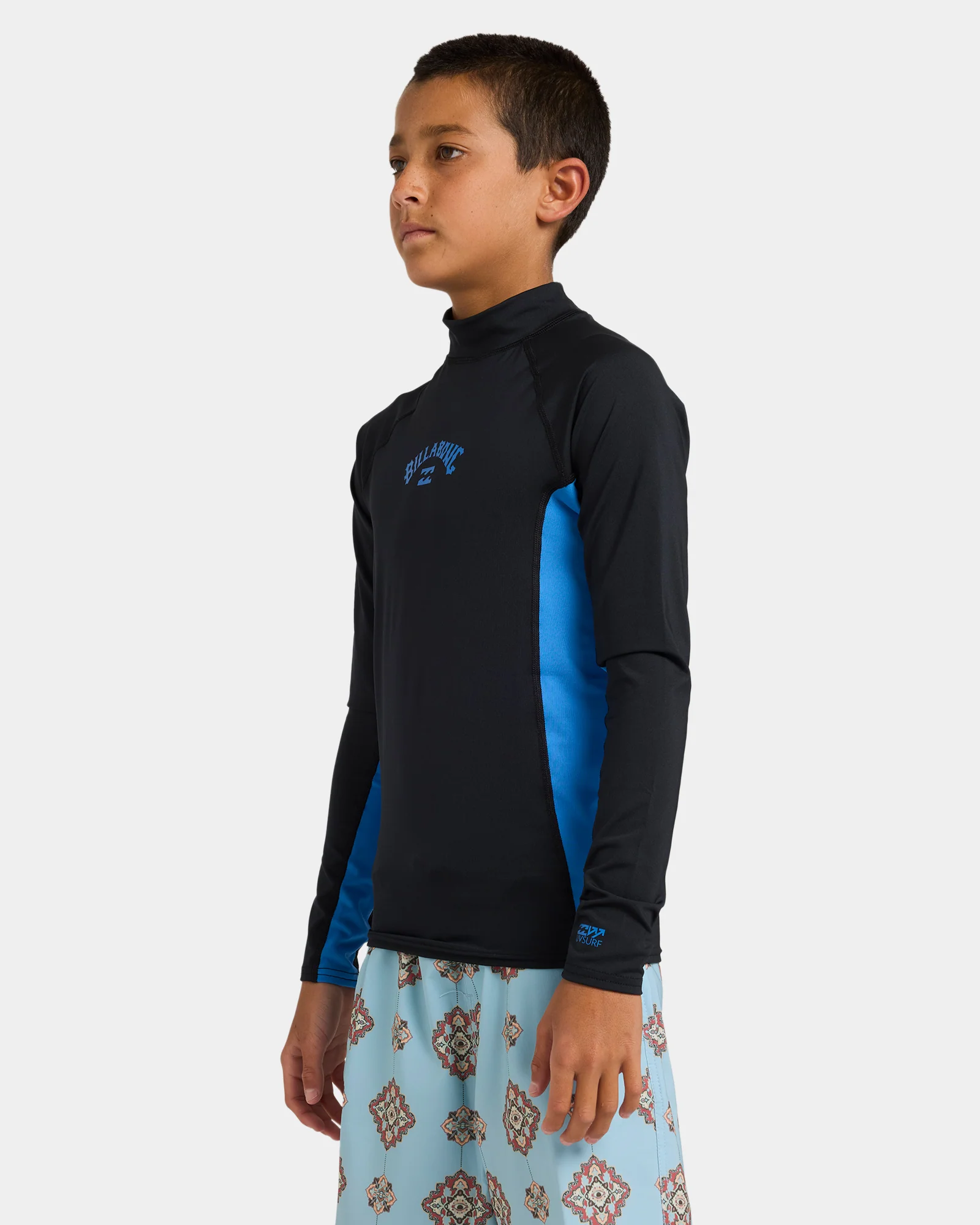 Boys 8-16 Arch Long Sleeve Rash Vest - Image 3