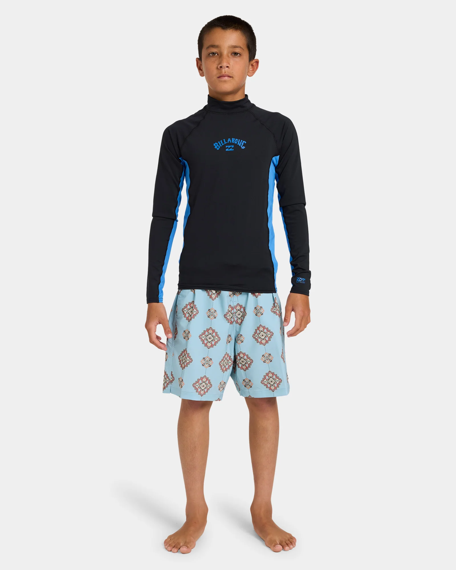 Boys 8-16 Arch Long Sleeve Rash Vest - Image 5