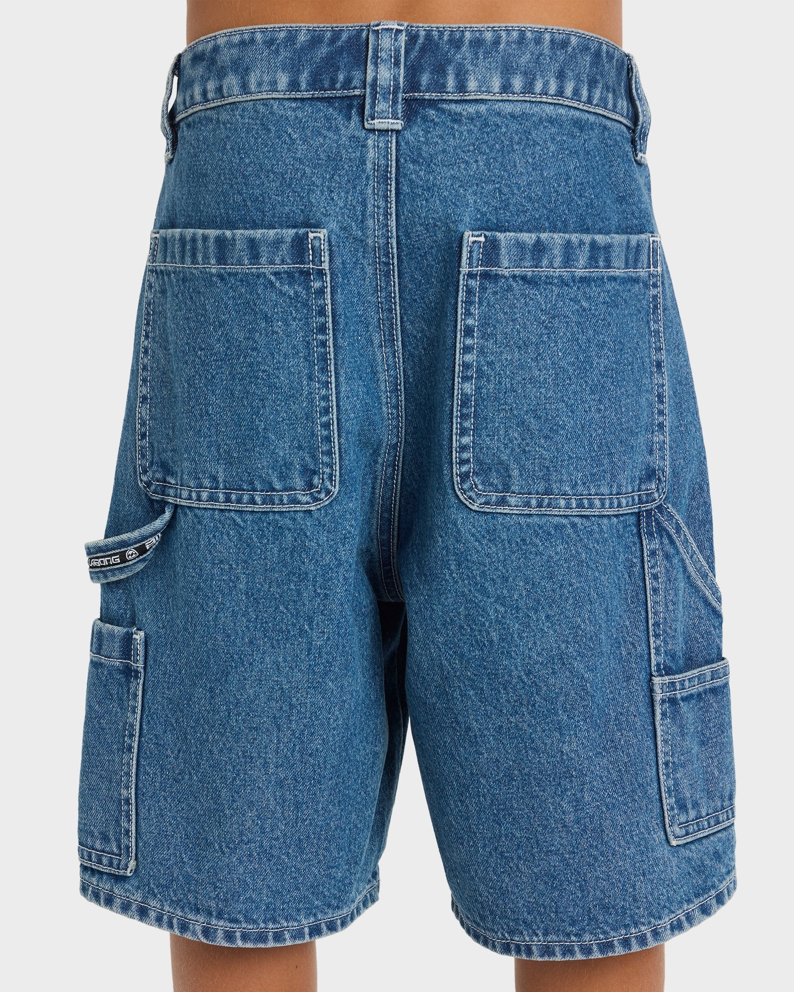 Mens Spec 73 Bad Dog Denim Shorts - Image 4