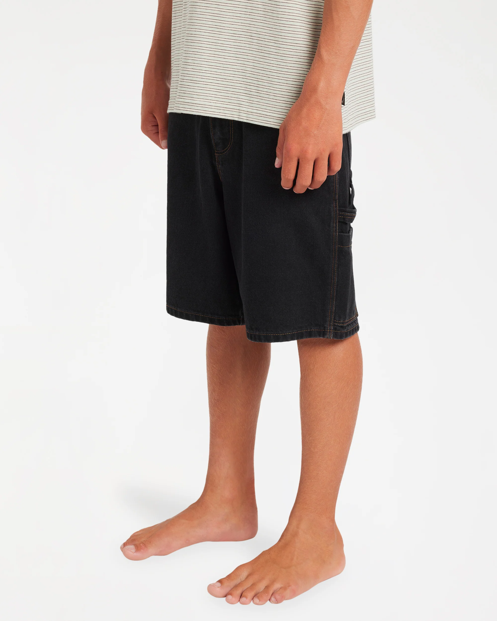 Boys 8-16 Bad Dog Denim Shorts - Image 3