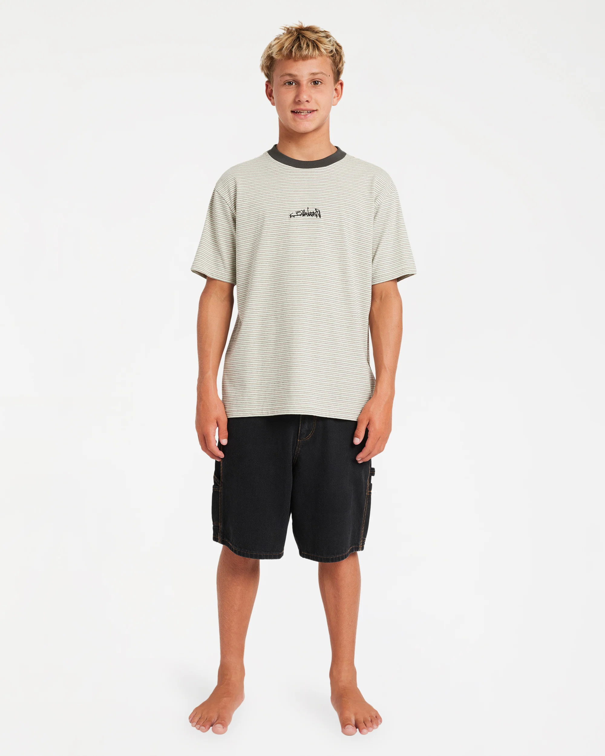 Boys 8-16 Bad Dog Denim Shorts - Image 6
