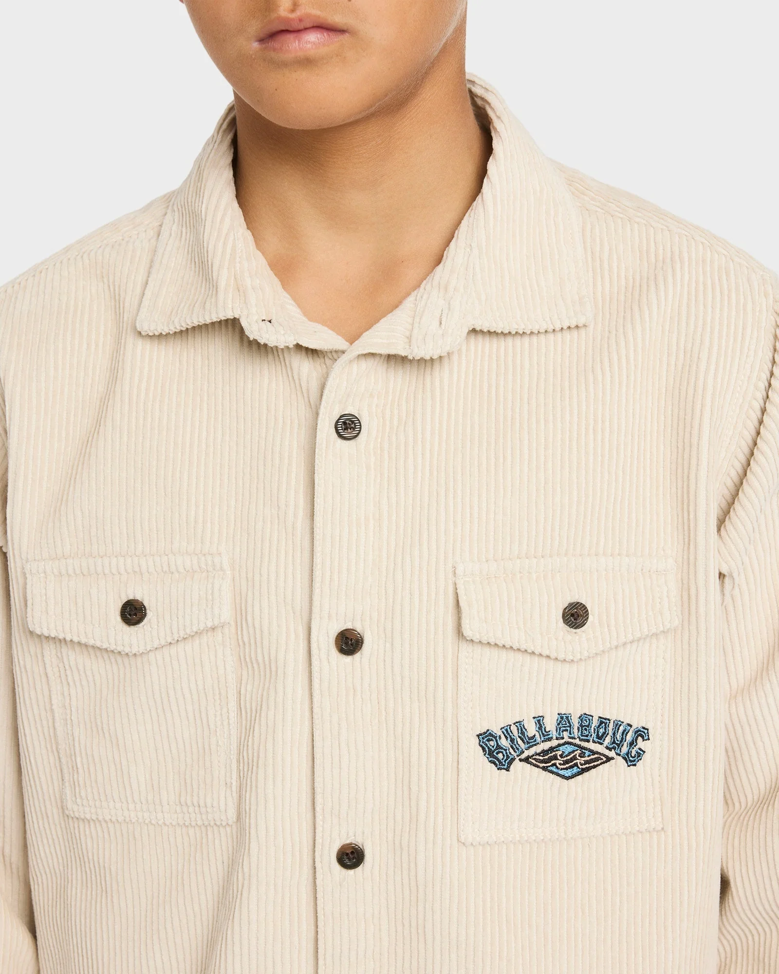 Boys 8-16 Bong Days Corduroy Long Sleeve Shirt - Image 4